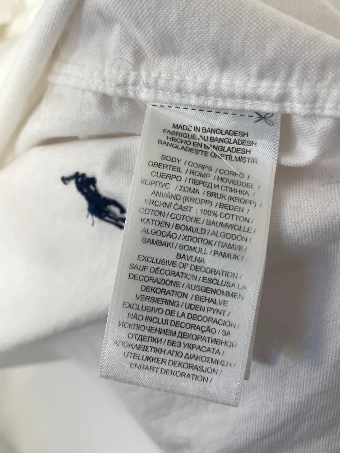 폴로 멀티포니 반팔 셔츠  상품이미지7