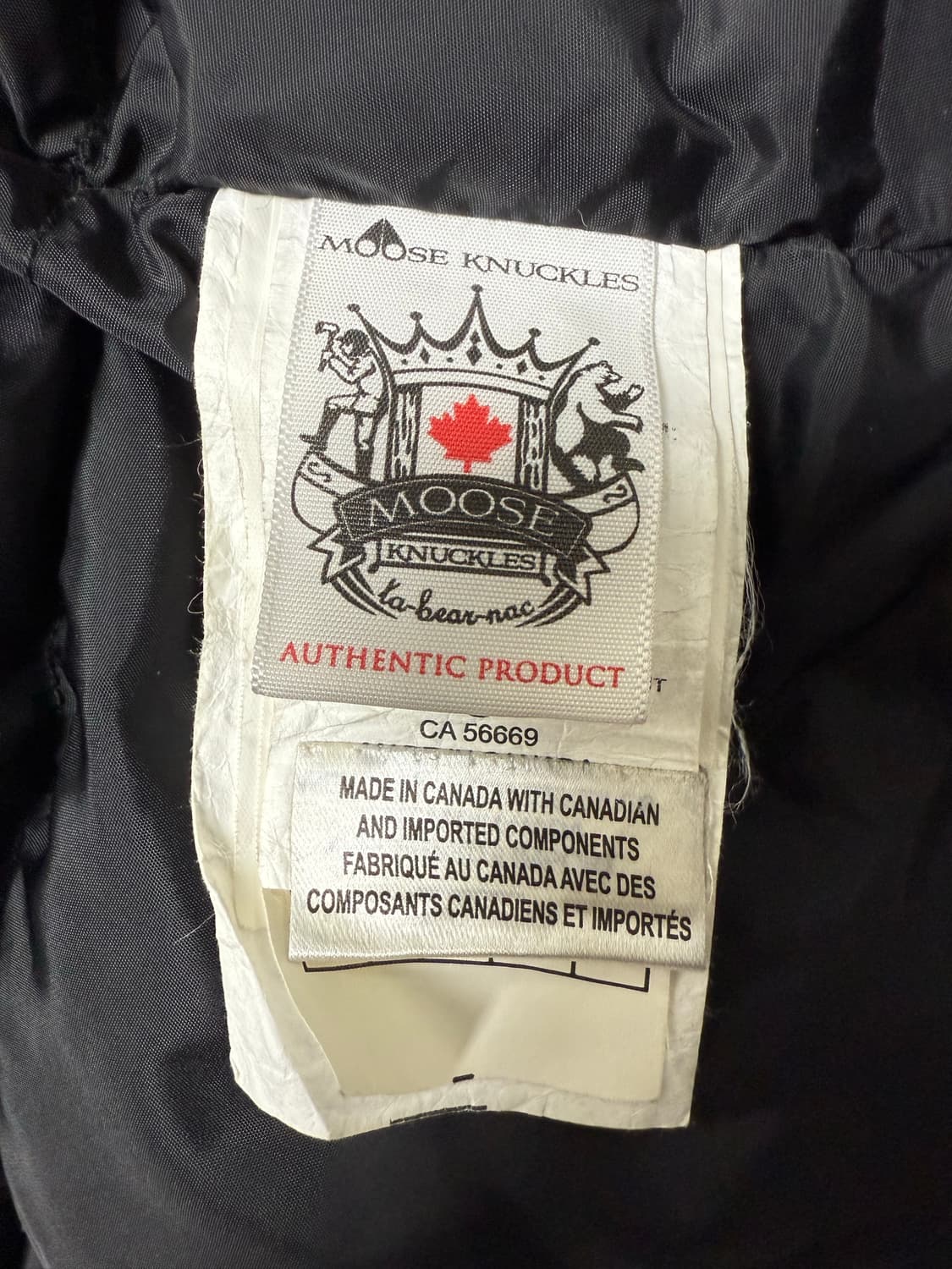 무스너클 스털링 파카 화이트퍼 L (급처!) 상품이미지4