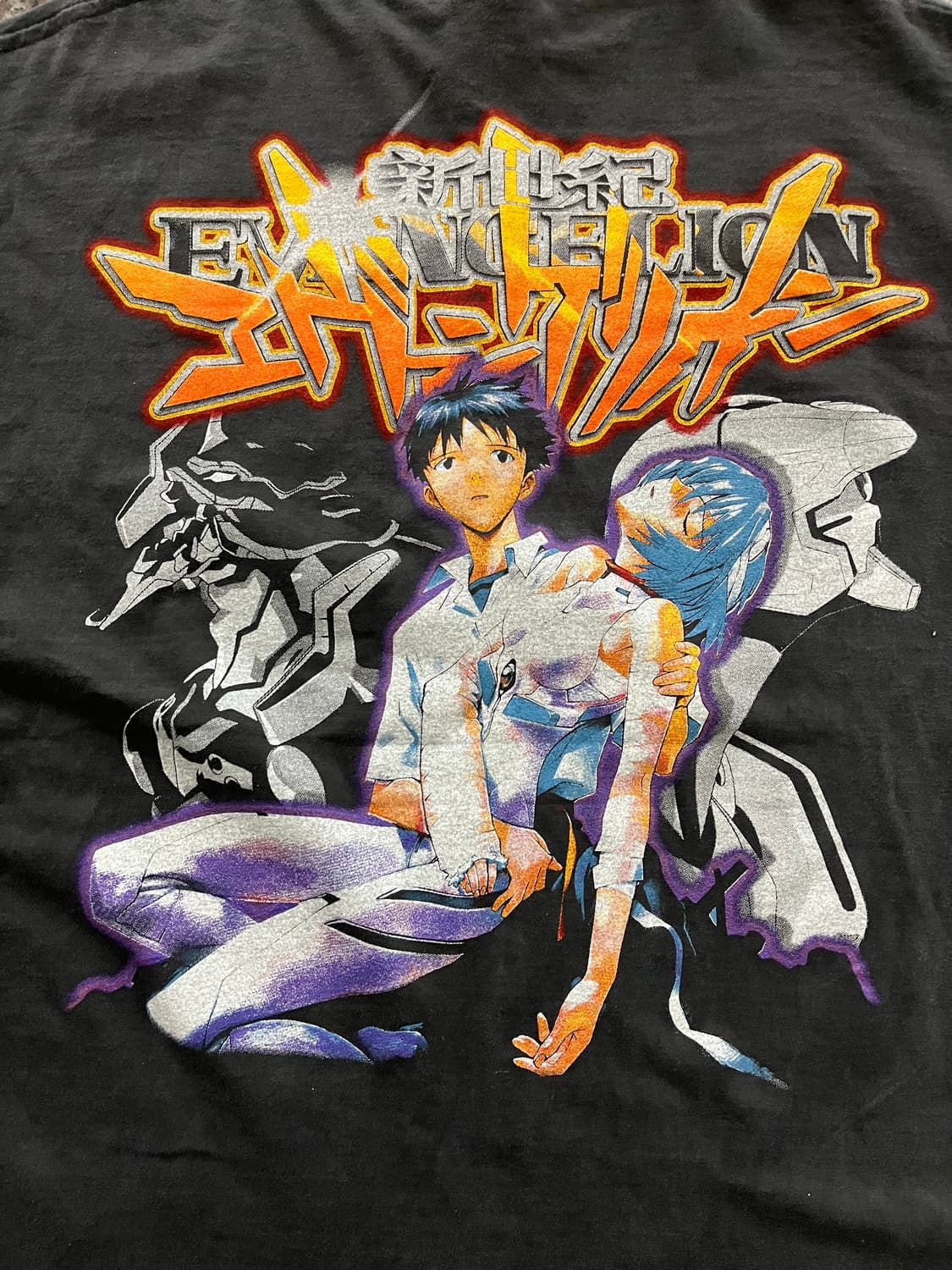 Evangelion Bootleg Single Stitch T Shirt 상품이미지4
