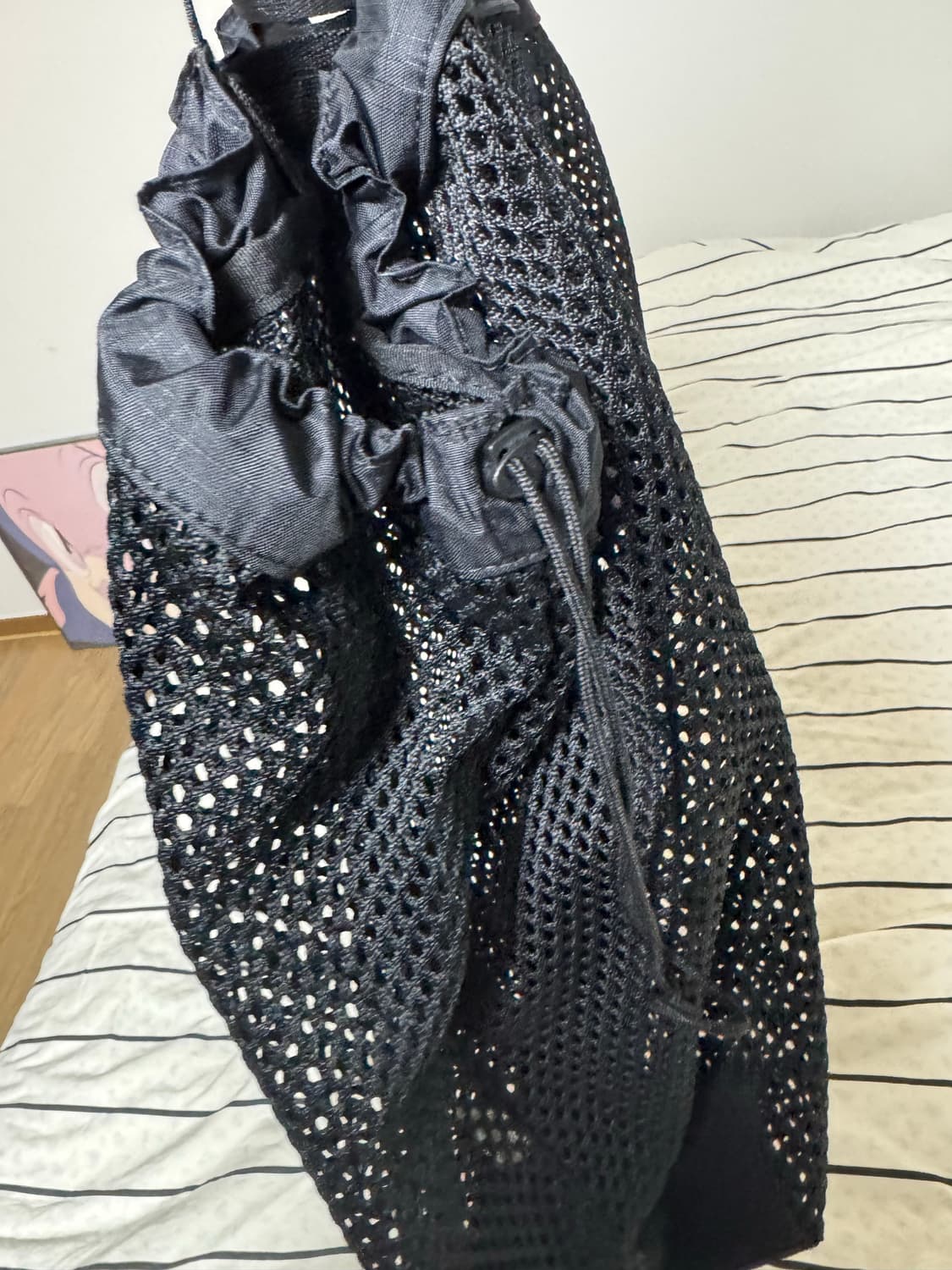 슈프림 25SS 메쉬 토트백 (블랙) 상품이미지4