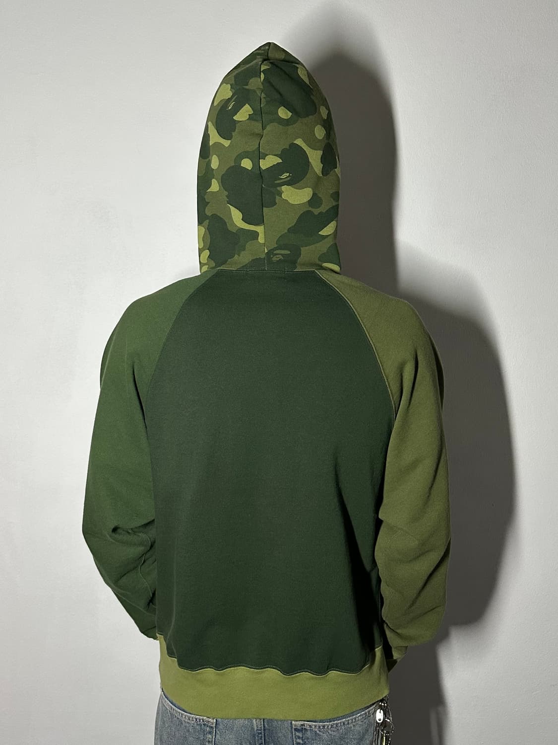 BAPE Original Camo Detail Zip Hoodie 상품이미지3