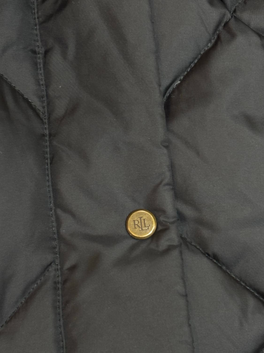 폴로 랄프로렌 여성 롱패딩 블랙 S사이즈 상품이미지4