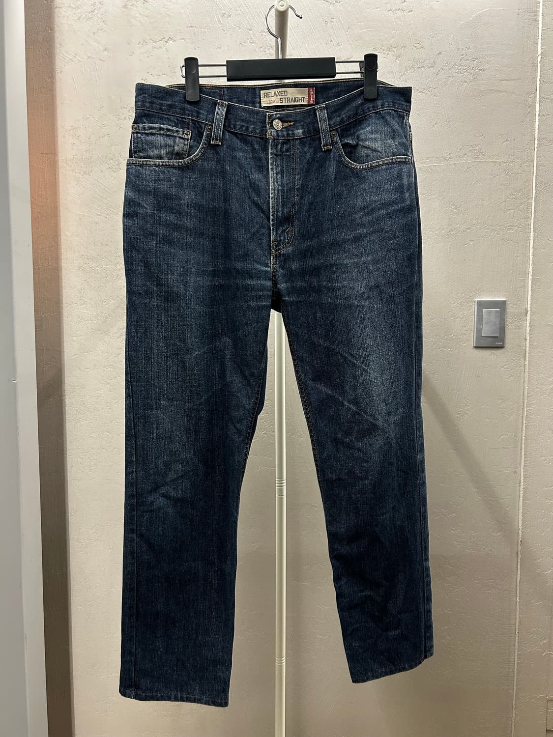 리바이스(LEVIS) 스트레이트 데님 진청 상품이미지2