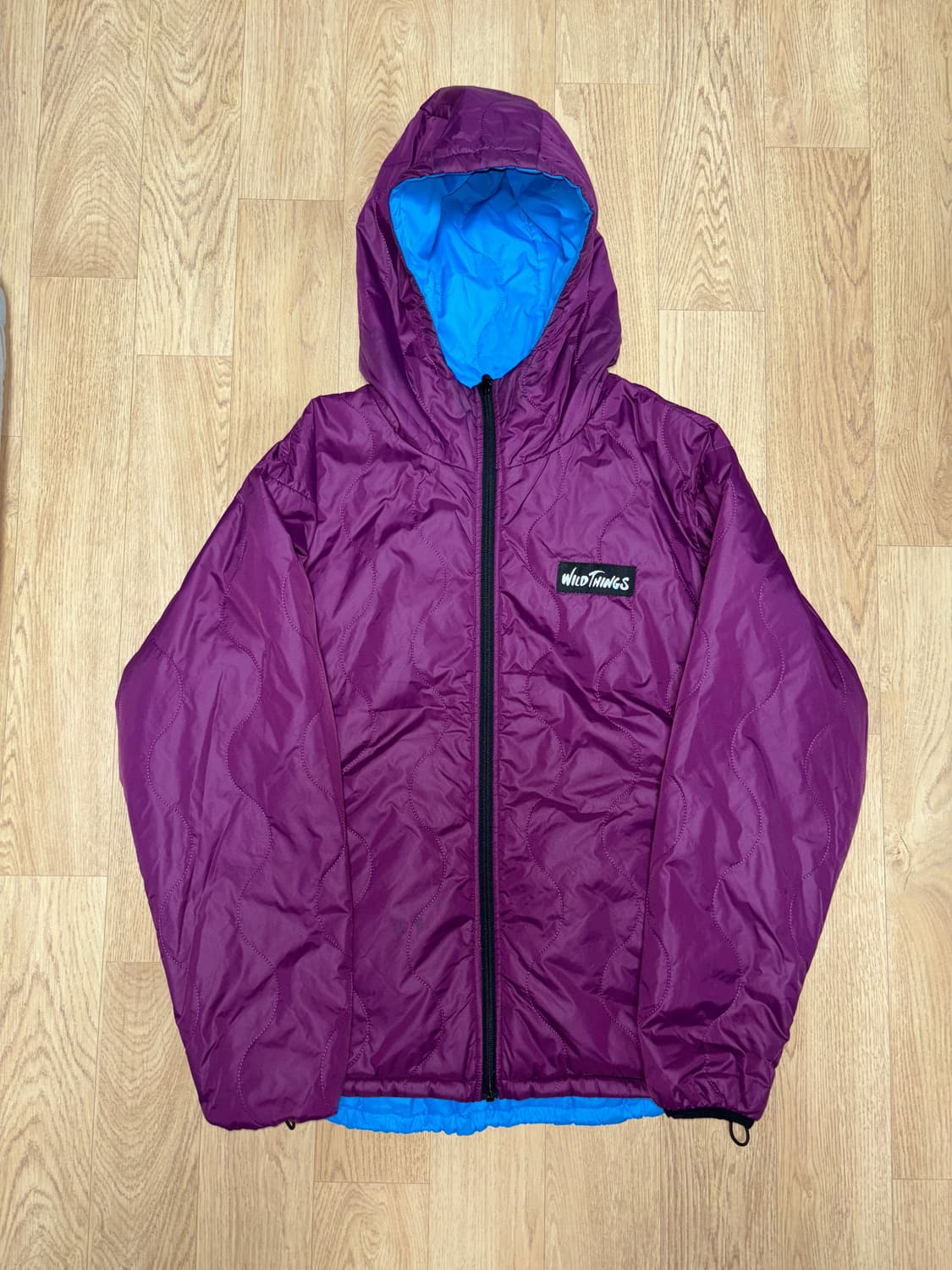 와일드띵스 X 빔스 별주 누빔 양면 파카 22FW 상품이미지2