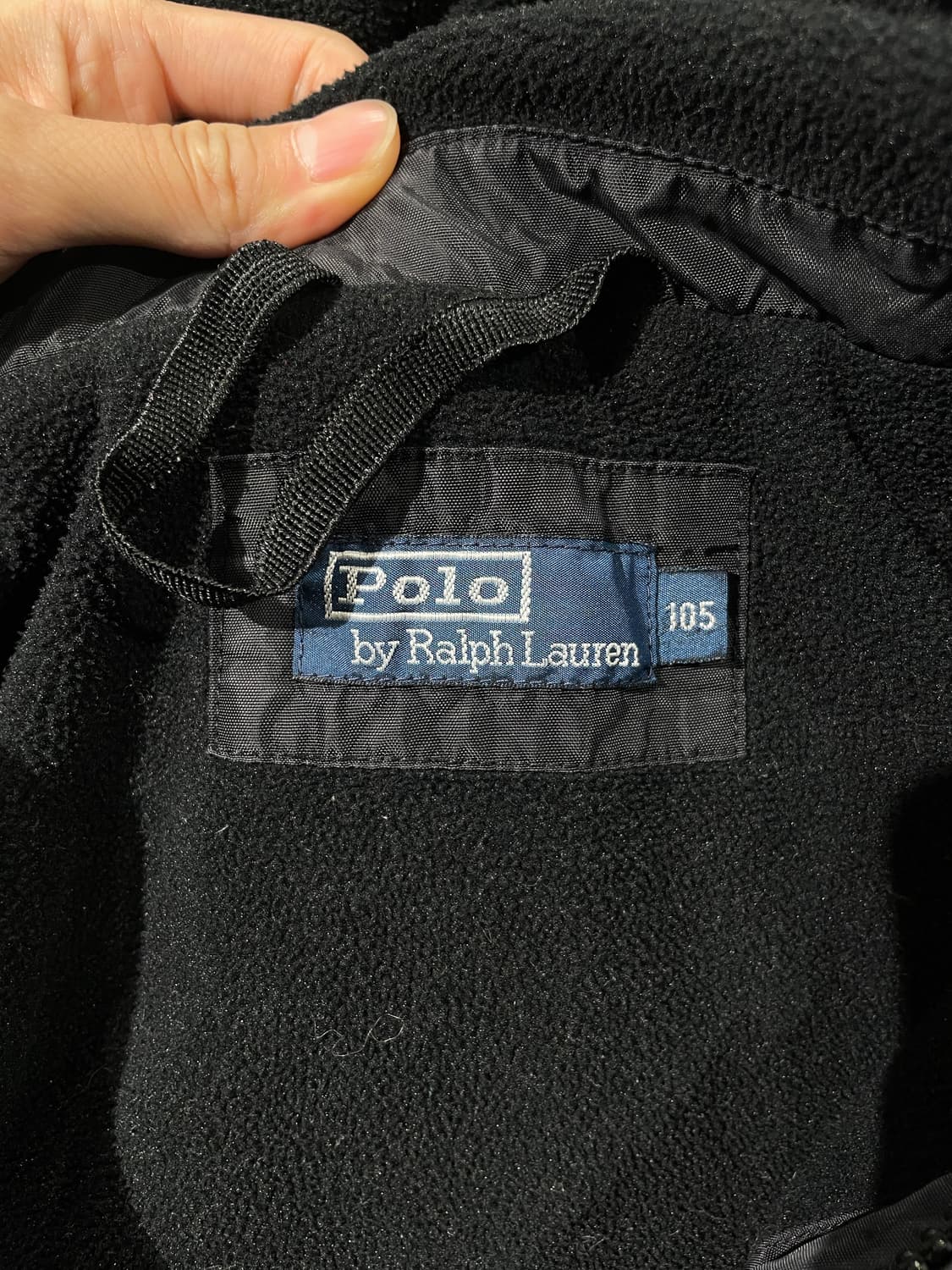 폴로 랄프로렌 블랙 베이직 포니 유틸리티 포켓 집업 자켓 상품이미지7