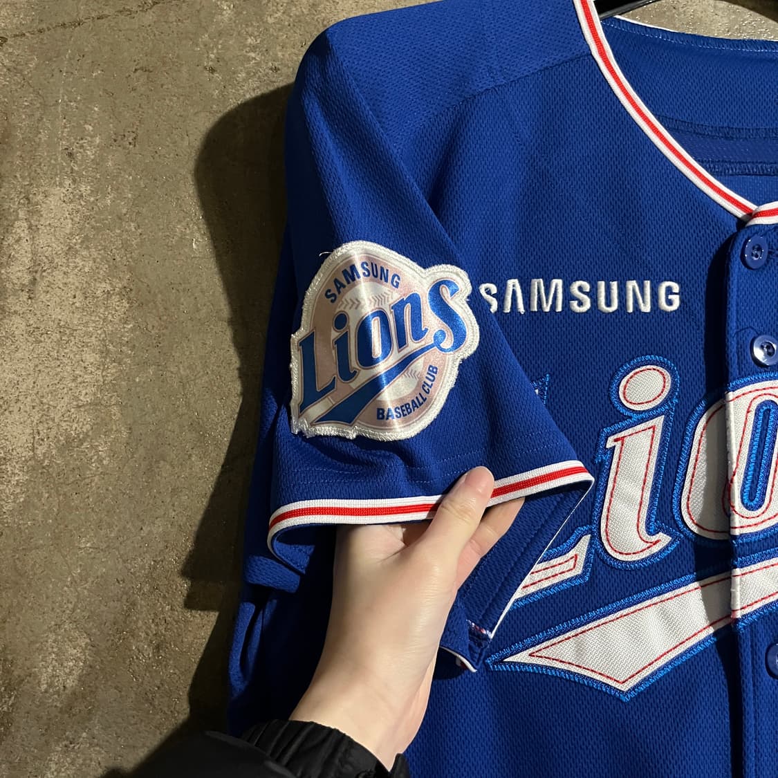 삼성 라이온즈 야구 반팔 져지 상품이미지4
