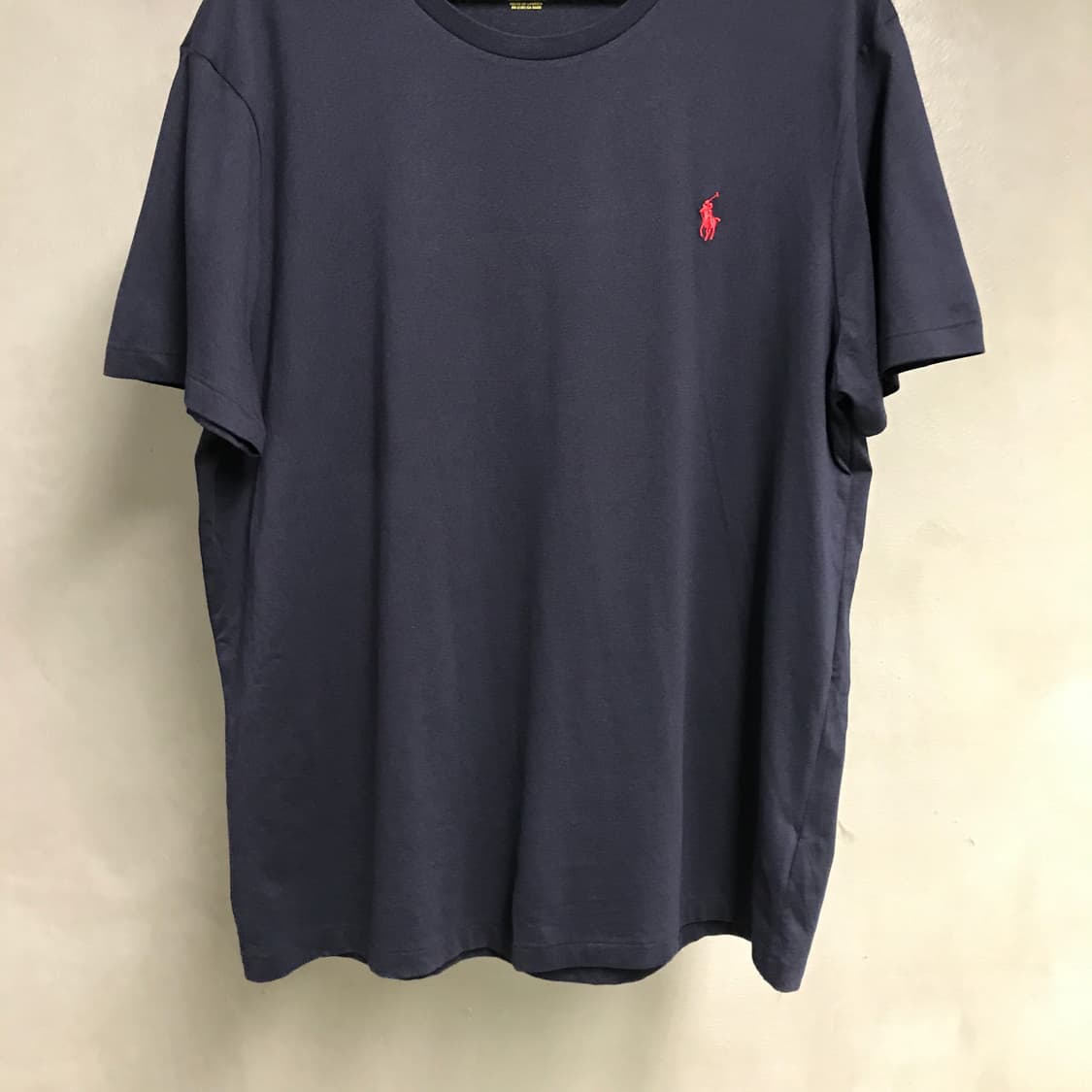 폴로 랄프로렌 QR 반팔 티셔츠 네이비 XL 상품이미지3