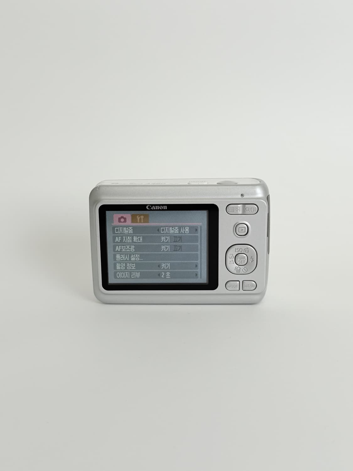 기욤뽀짝!) 캐논 파워샷 a480 Powershot 빈티지 디카 상품이미지3