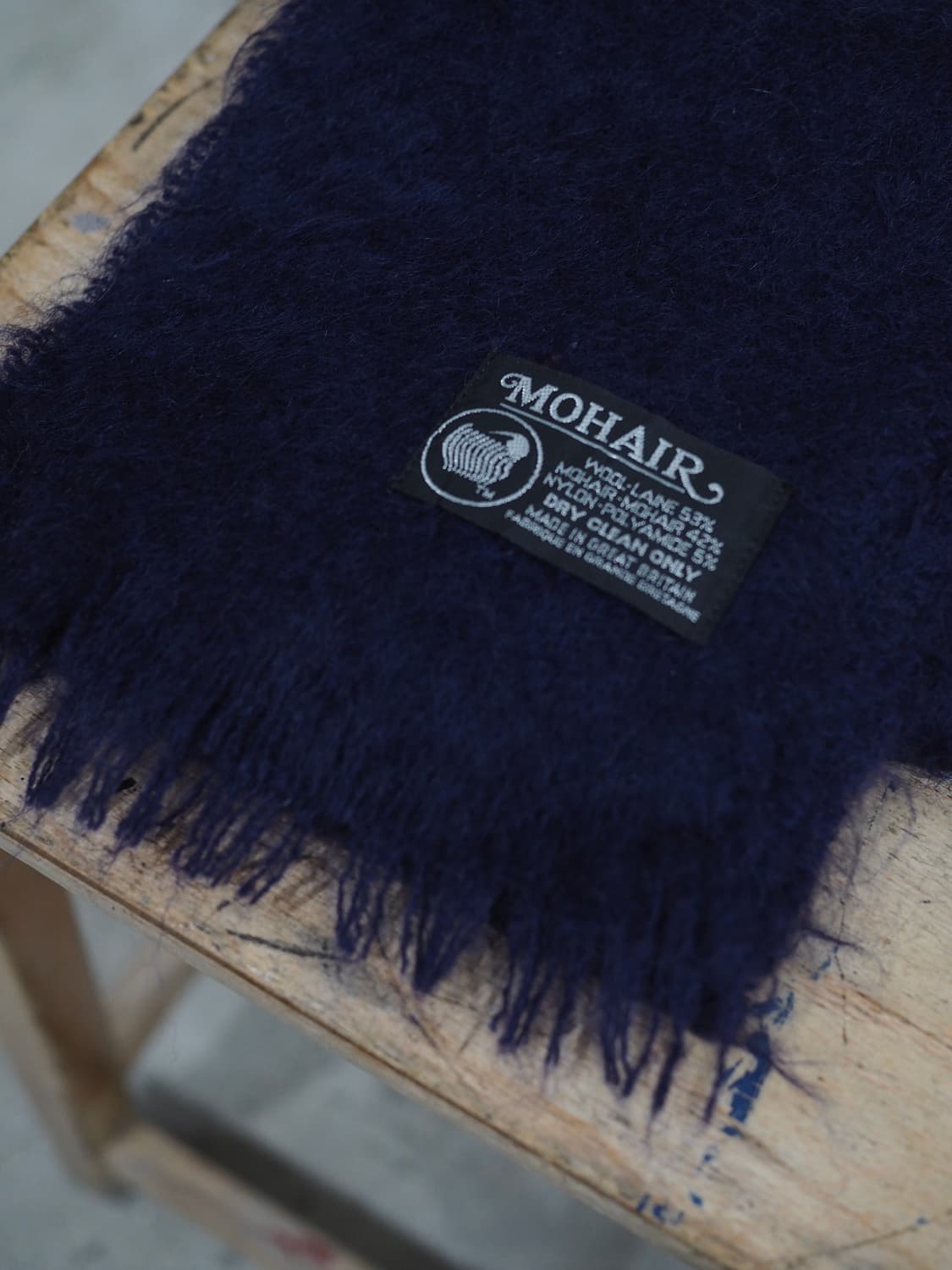 vintage mohair muffler  상품이미지2