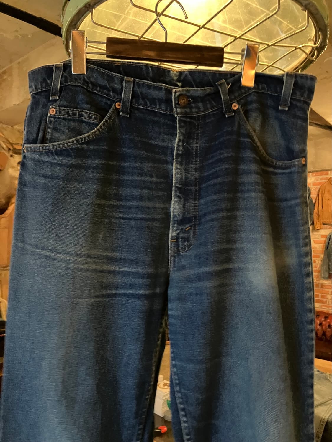 90s USA 빈티지 리바이스 517 부츠컷 데님 팬츠 상품이미지3