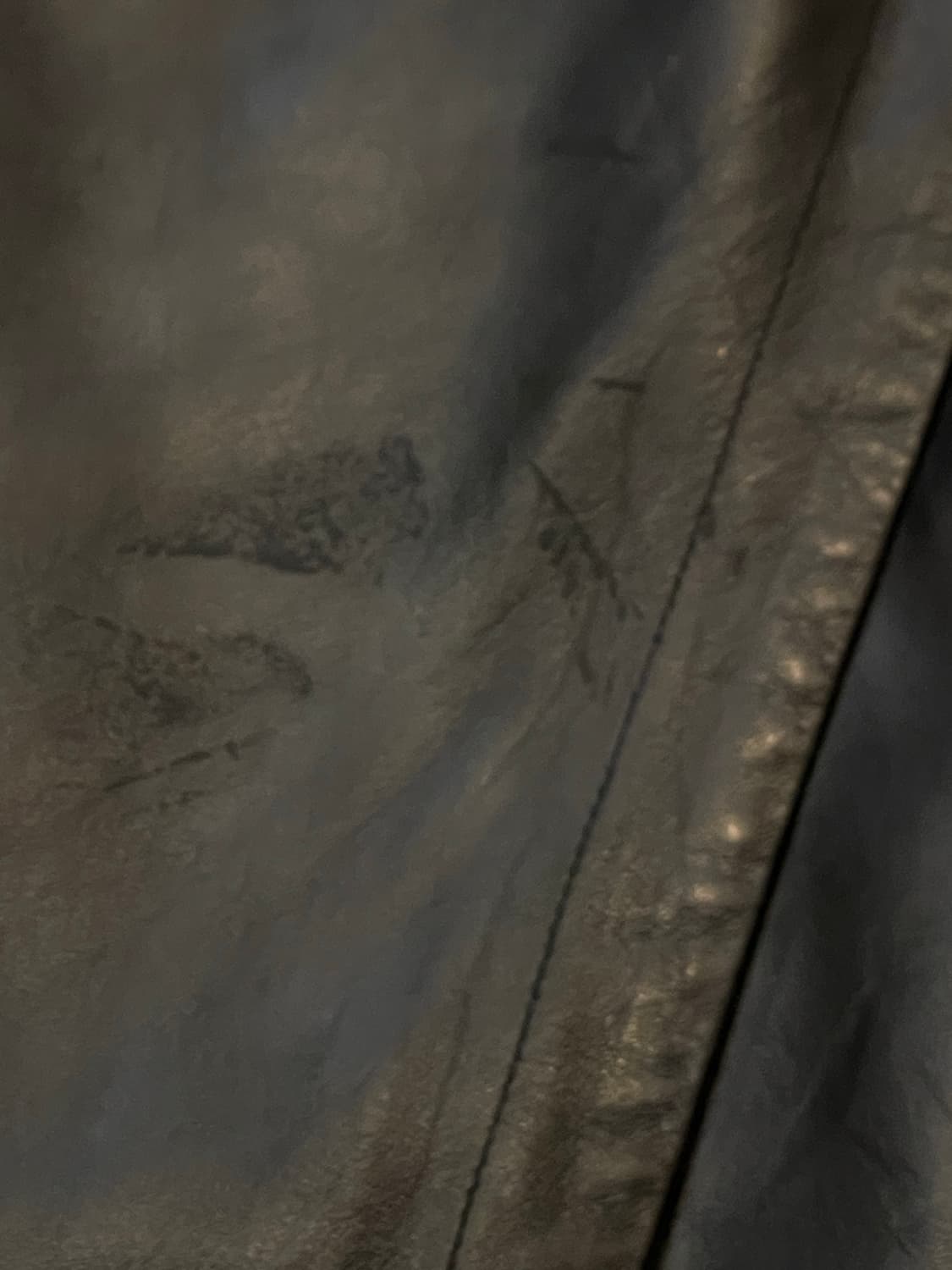 일본빈티지 양가죽 언발스커트 상품이미지2