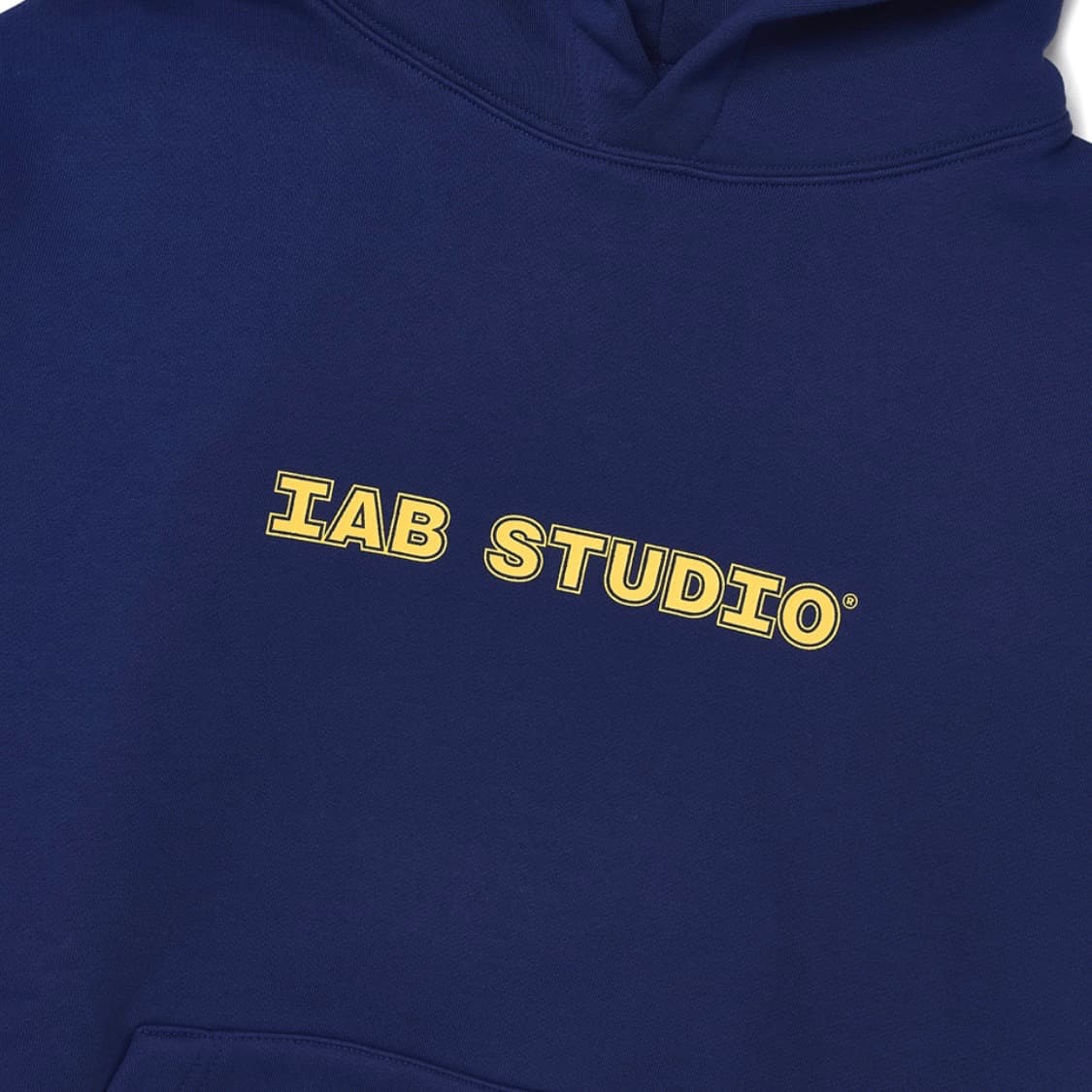 아이앱 스튜디오 스트레이트 로고 후드 블루 상품이미지3