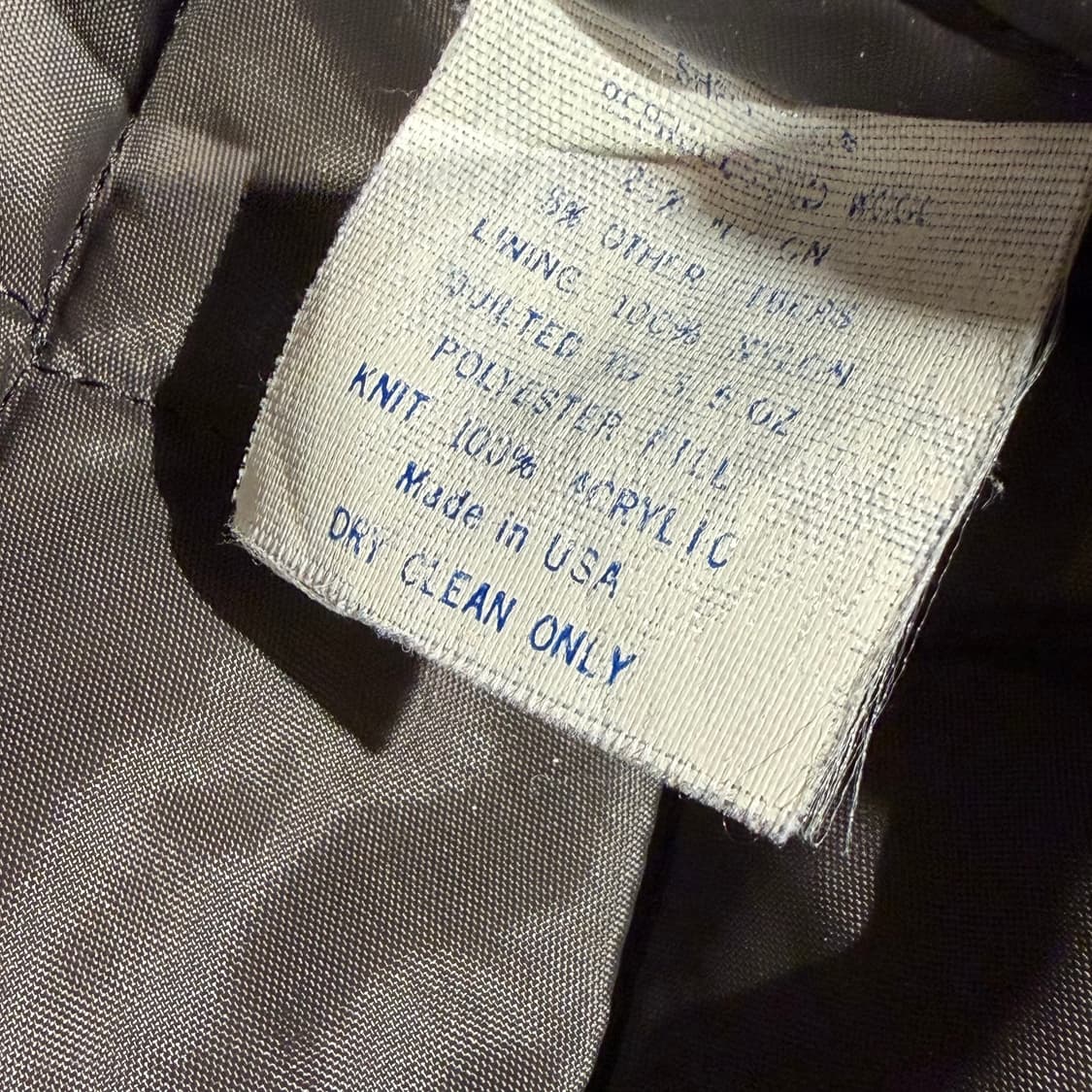 90s USA sports master 울 바시티 자켓 XL 상품이미지4