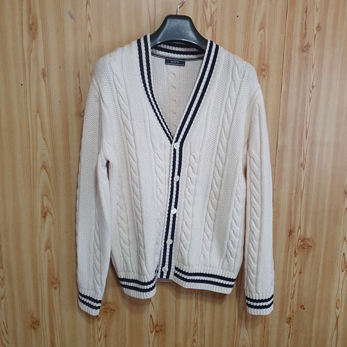 헤지스 꽈배기 가디건 100 상품이미지1