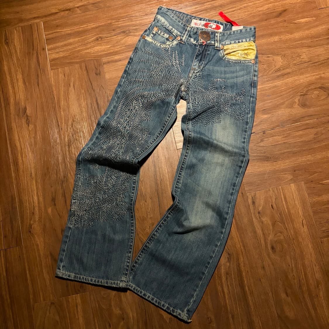 TAKE 2 UPGRADE SASHIKO DENIM PANTS 상품이미지2