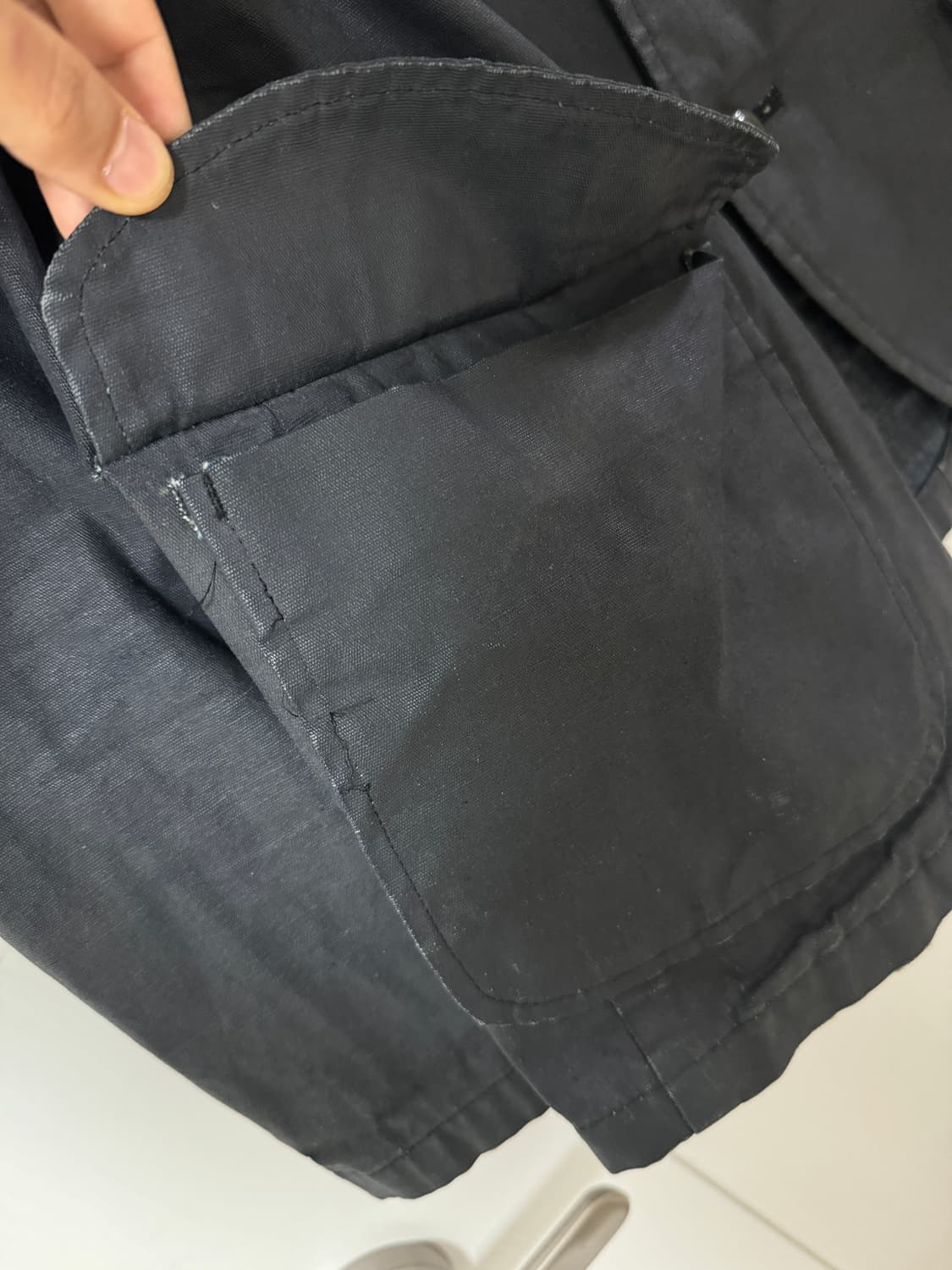 드라이본즈 wax cotead jacket 상품이미지3