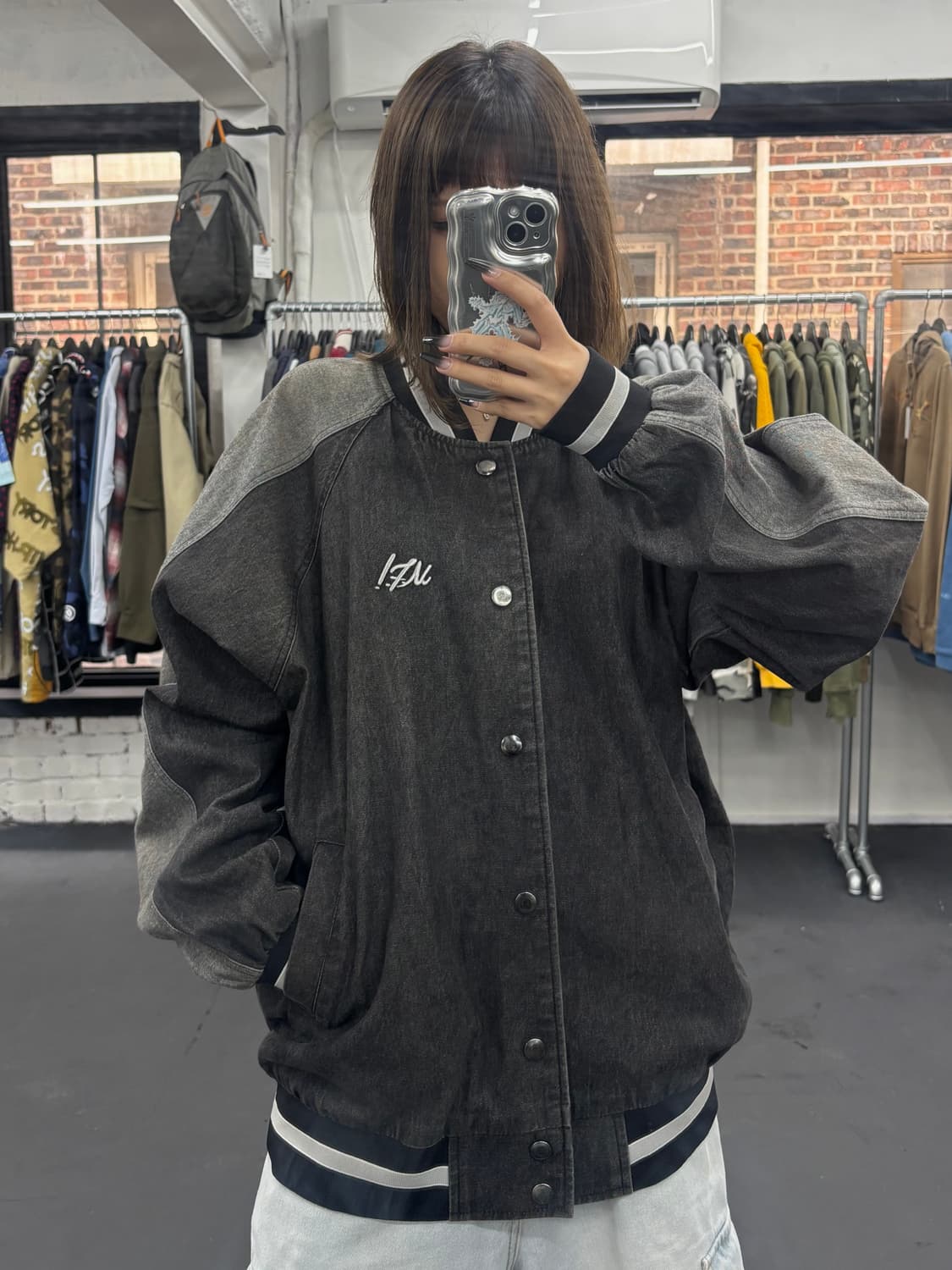 마자플라바 올드스쿨 데님 바시티 상품이미지1