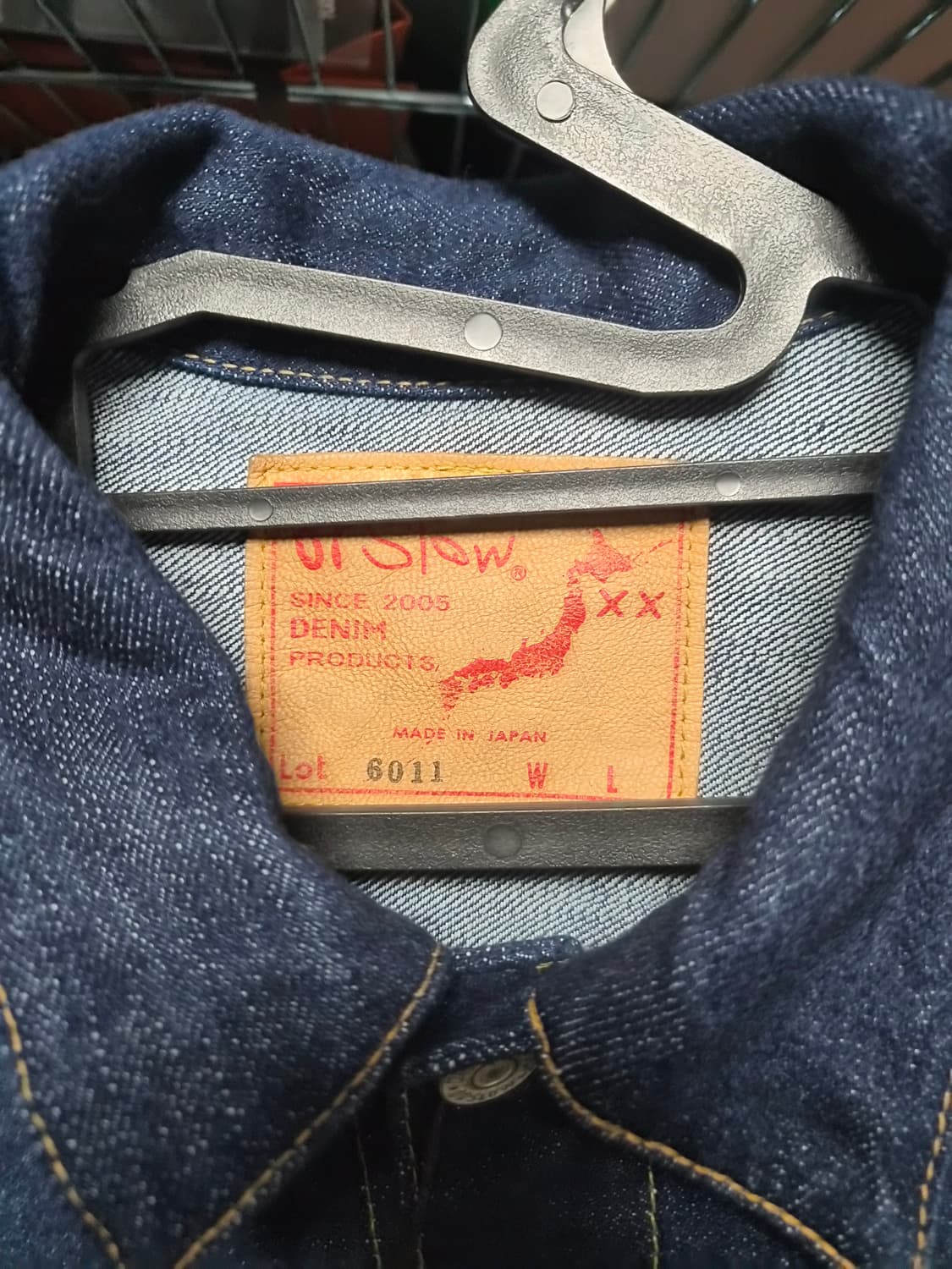 오어슬로우 원워시 type1 자켓 상품이미지2