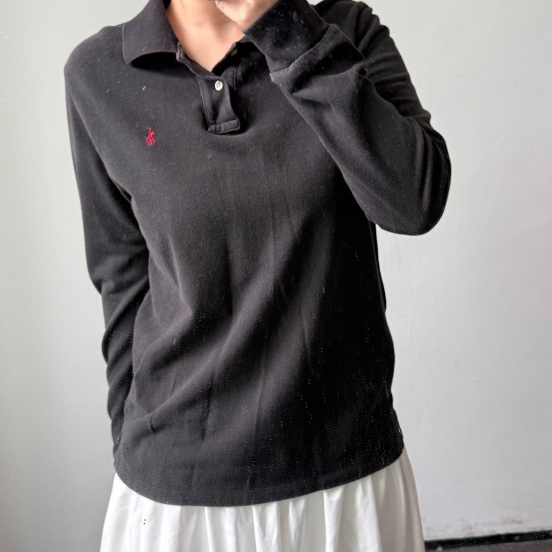 [XL] 폴로 블랙 카라티 상품이미지1