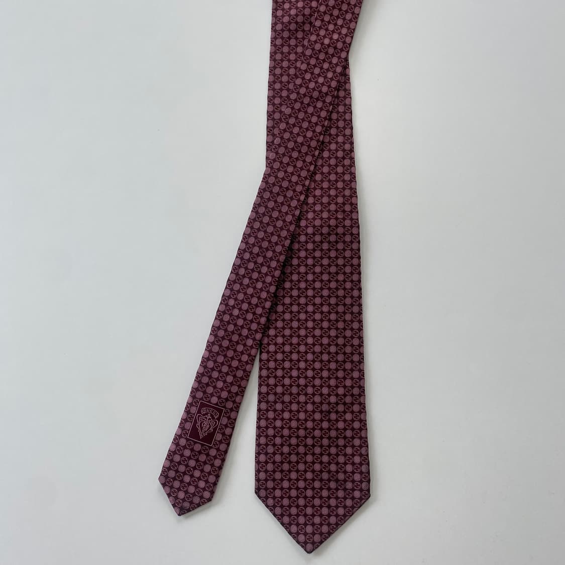 구찌(GUCCI) 명품 정품 모노그램 넥타이 8.3cm 상품이미지2