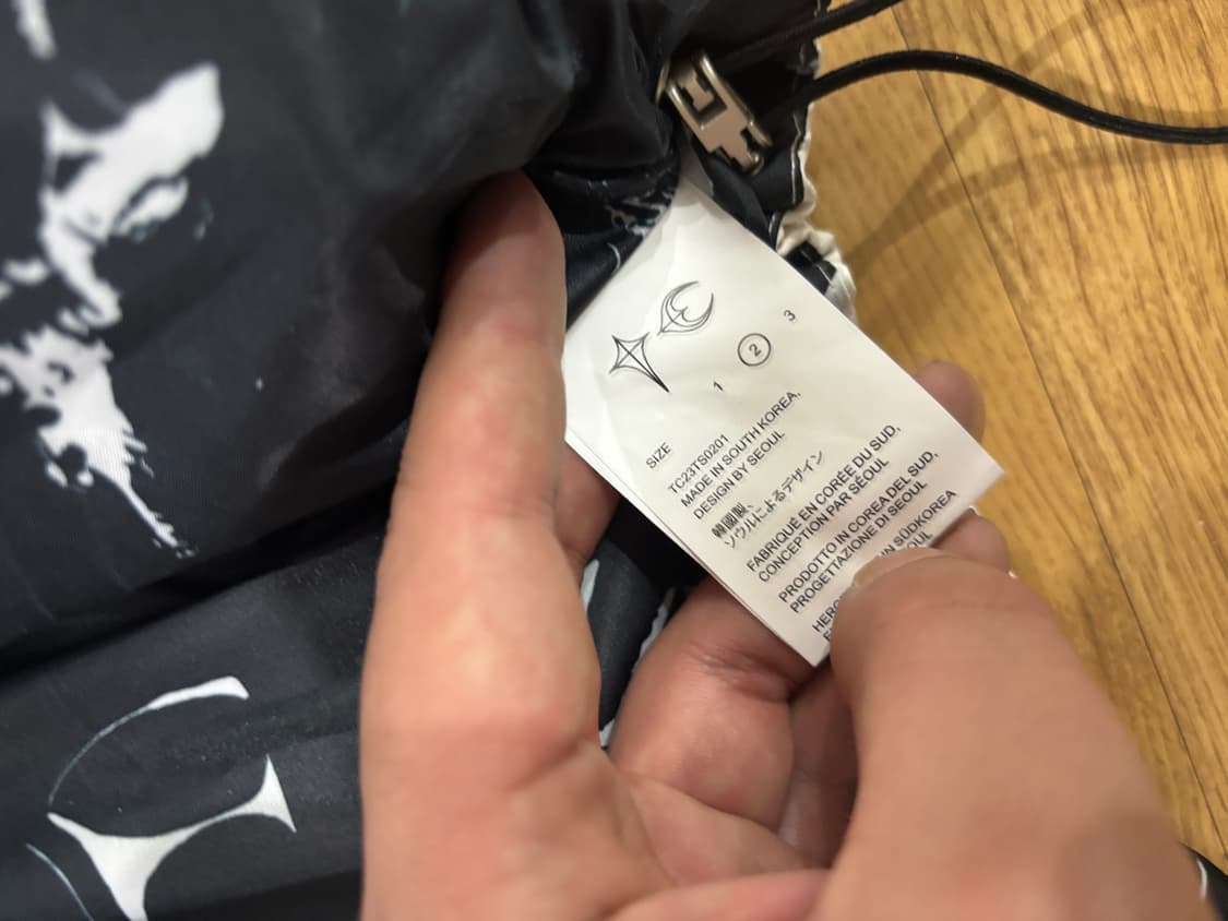 떠그 클럽 / 레더 패딩 화이트 / 2 상품이미지3