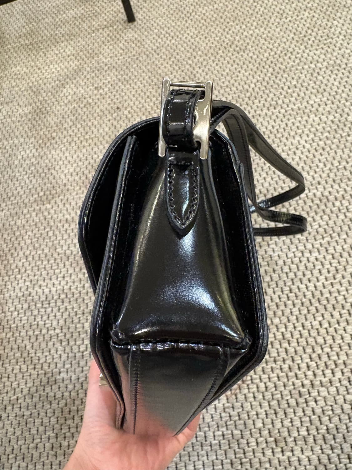 분크 블랙숄더백 상품이미지2