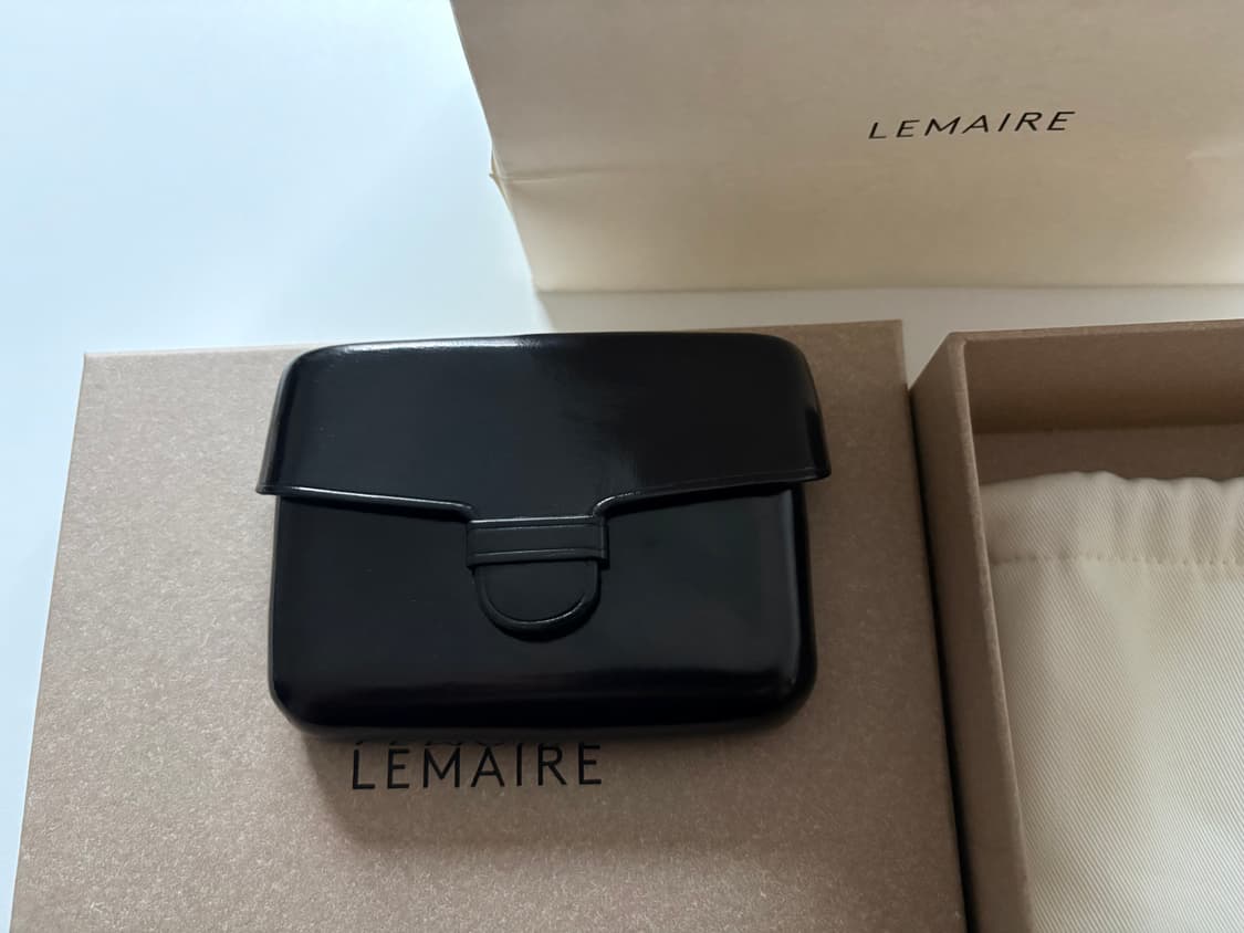 르메르 일부세토 카드 홀더 지갑 블랙 상품이미지3