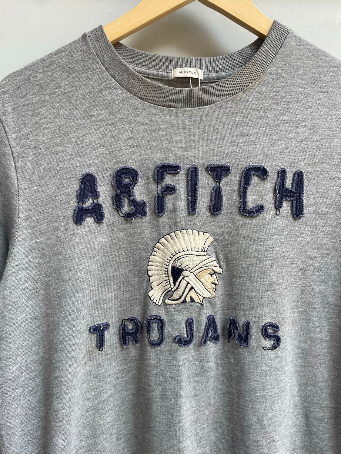 아베크롬비 인디언지수 그레이 반팔티 상품이미지3