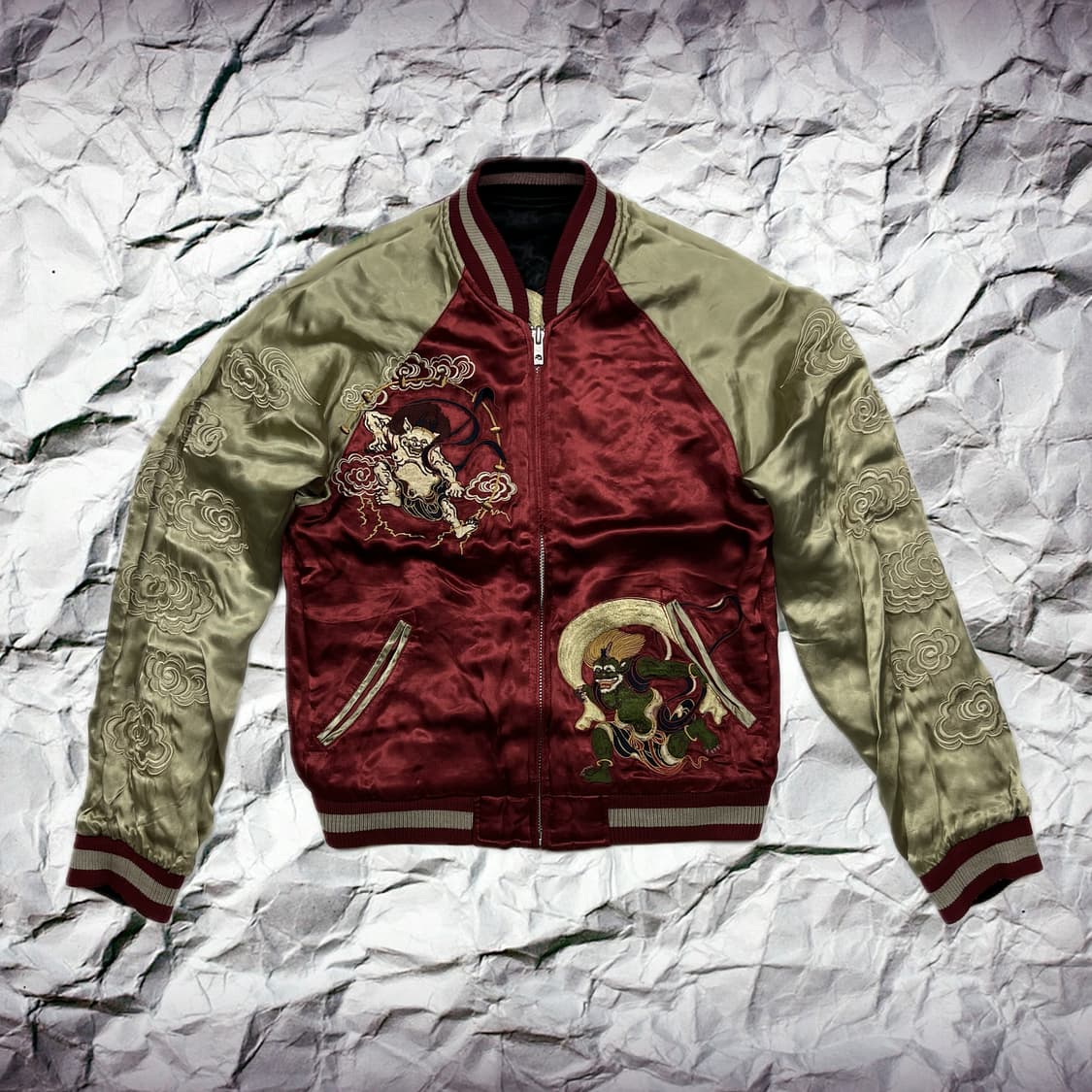 풍신뇌신 리버시블 스카잔 상품이미지1