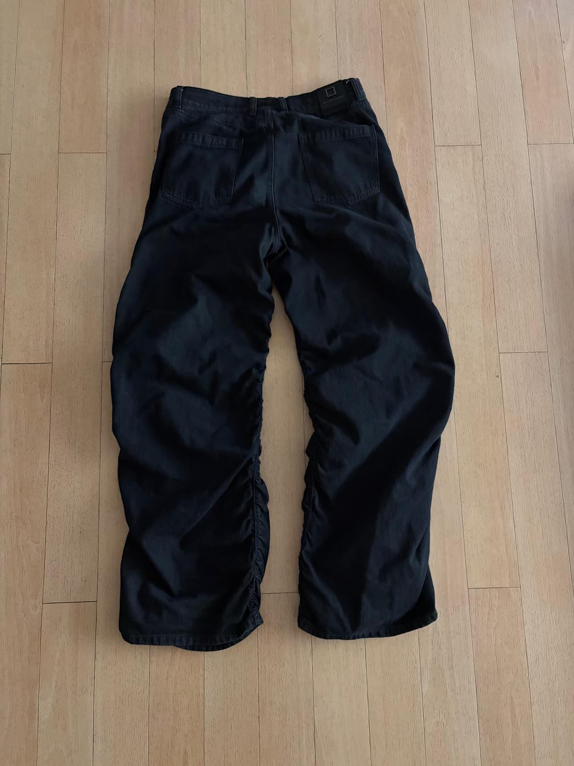 [48] 우영미 셔링 데님 상품이미지2