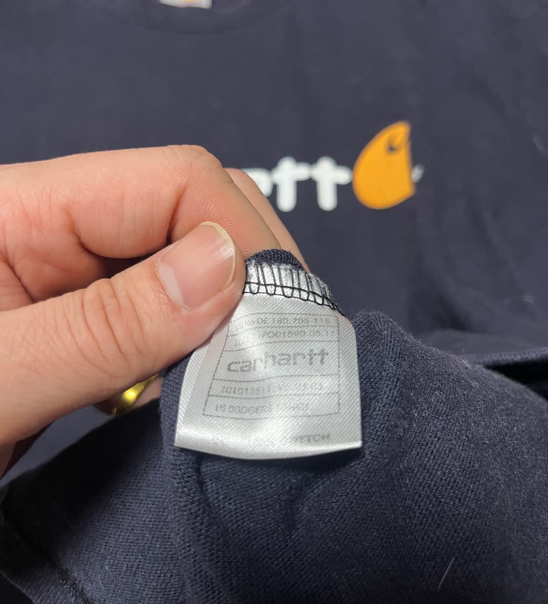 공용 칼하트 반팔 티셔츠 L 상품이미지6