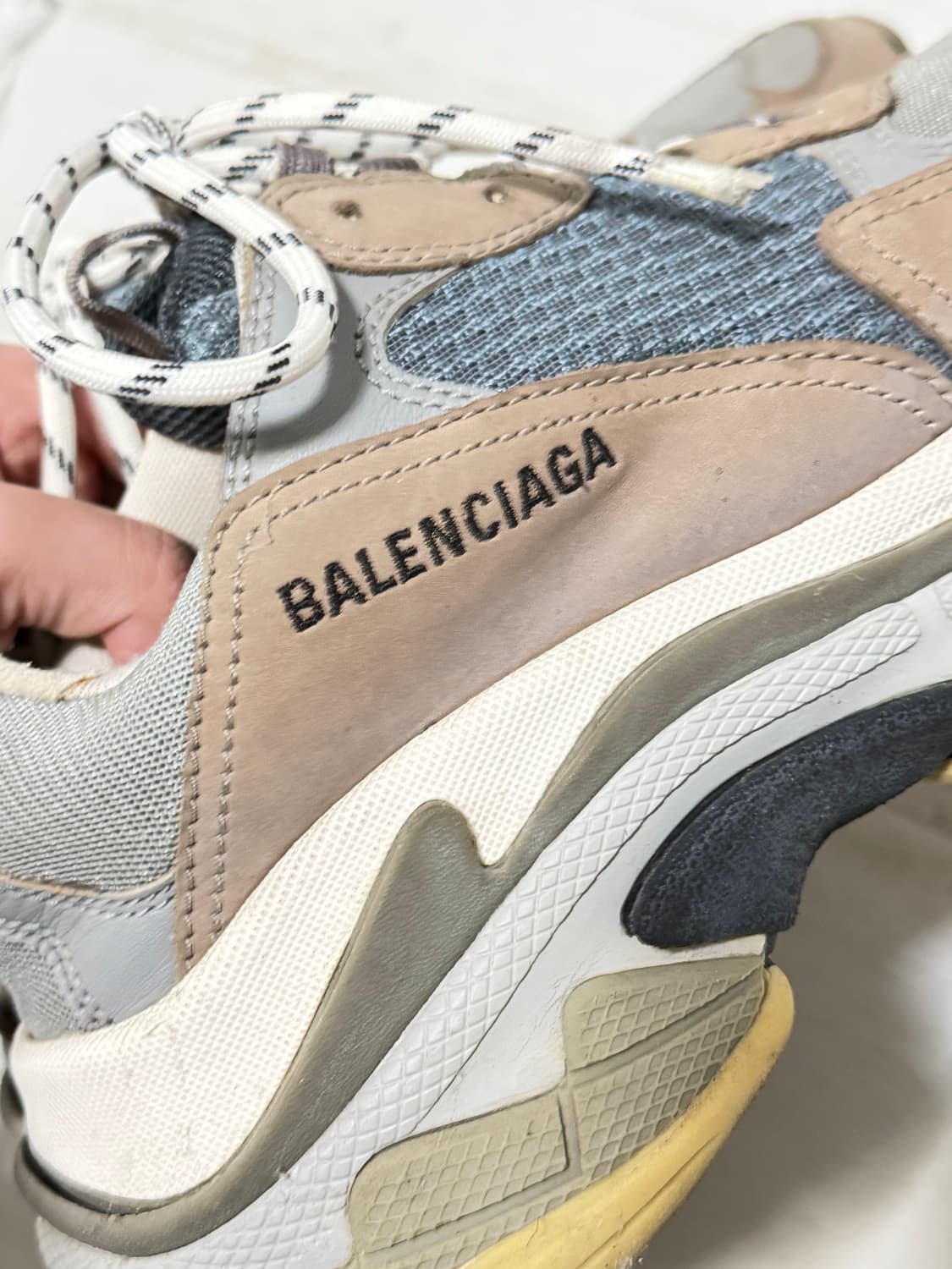 발렌시아가 트리플s 그레이 41사이즈 상품이미지4