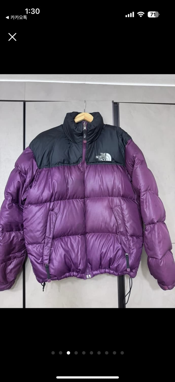 노스페이스 700 눕시 패딩 95 퍼플 상품이미지1