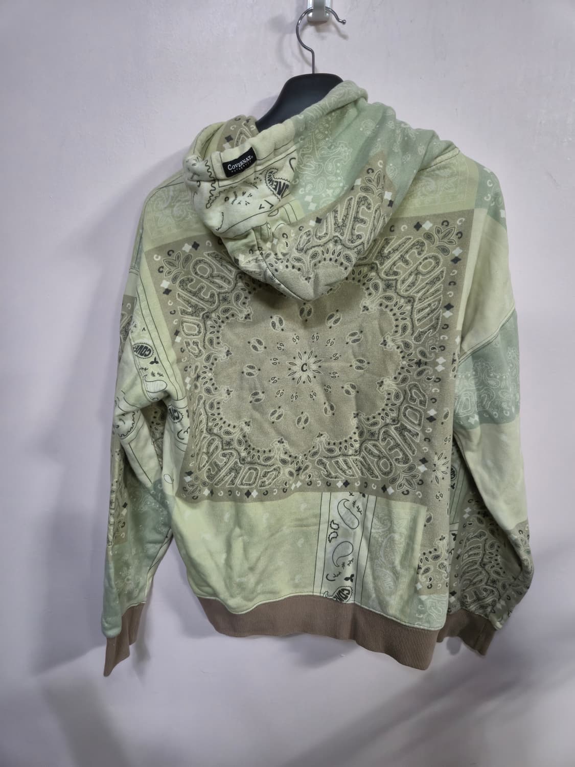 커버낫 페이즐리 패턴 후드티 (l) 상품이미지3