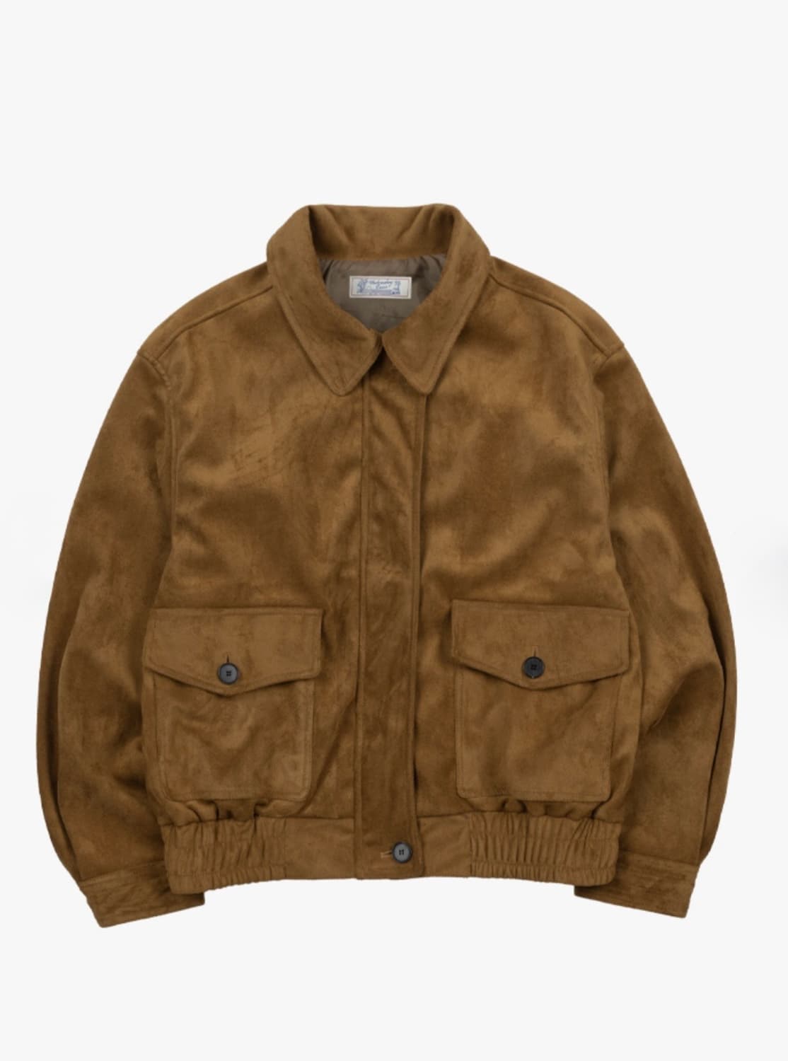 웬즈데이오아시스 프렌치 스웨이드 블루종 자켓 상품이미지2