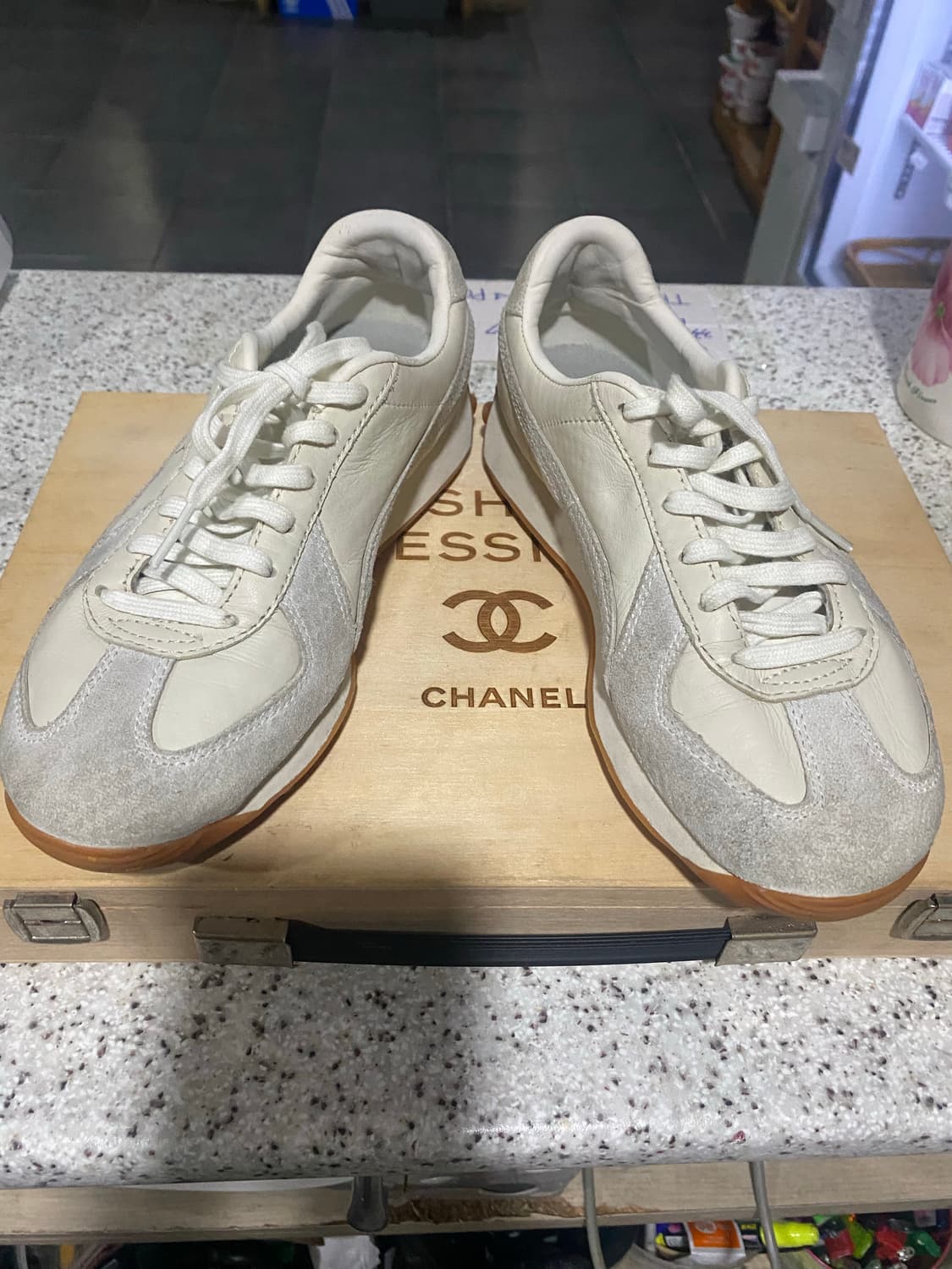 퓨마 아이보리 스니커즈 230 상품이미지4