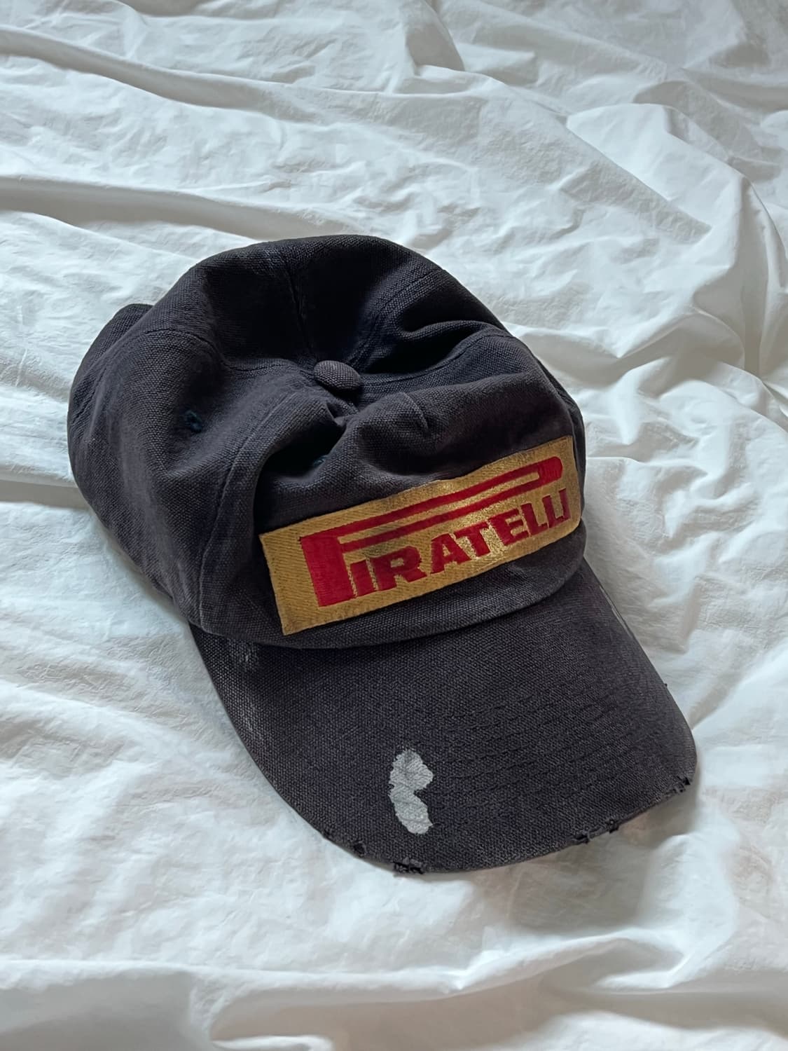 [새제품] 랄 RAR 페인티드 빈티지 트러커 캡 모자 상품이미지2