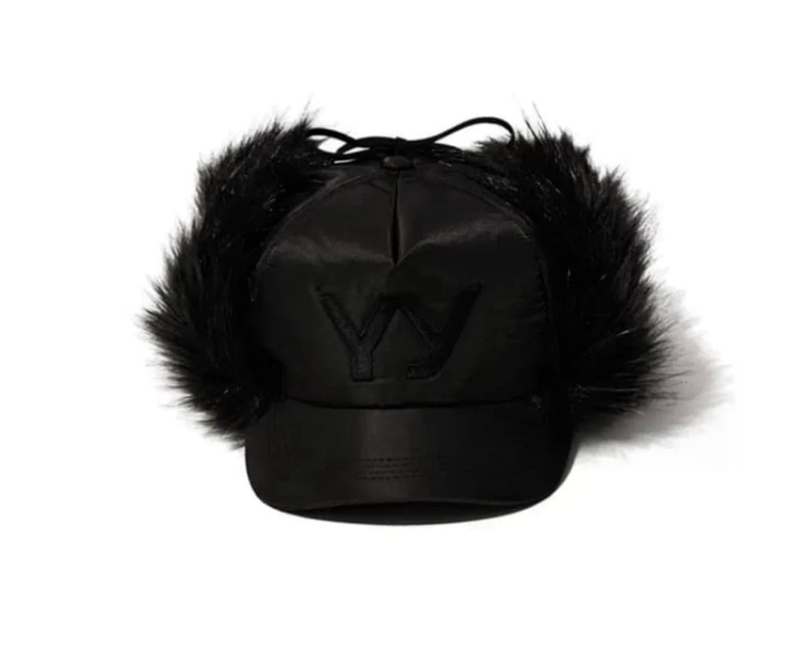 Open yy 이어플랩 퍼 캡 블랙 상품이미지1