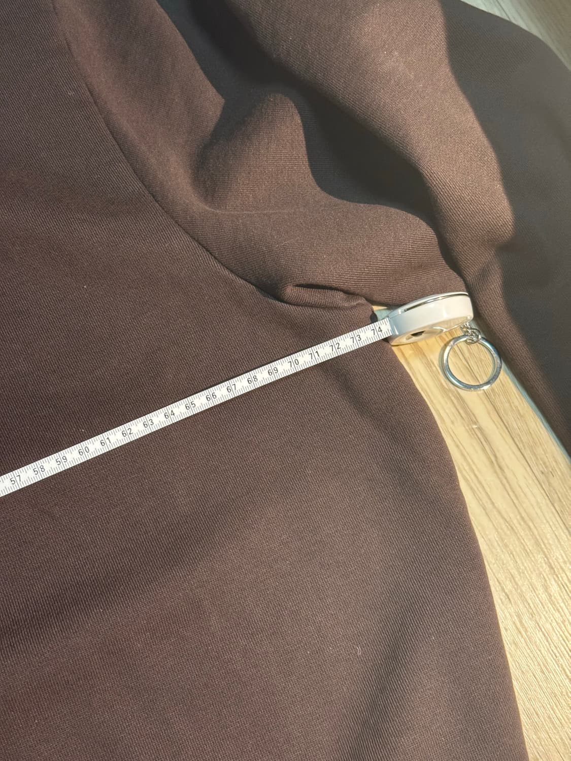 스킴스 SKIMS 보이프렌드 후드 집업 브라운 상품이미지3