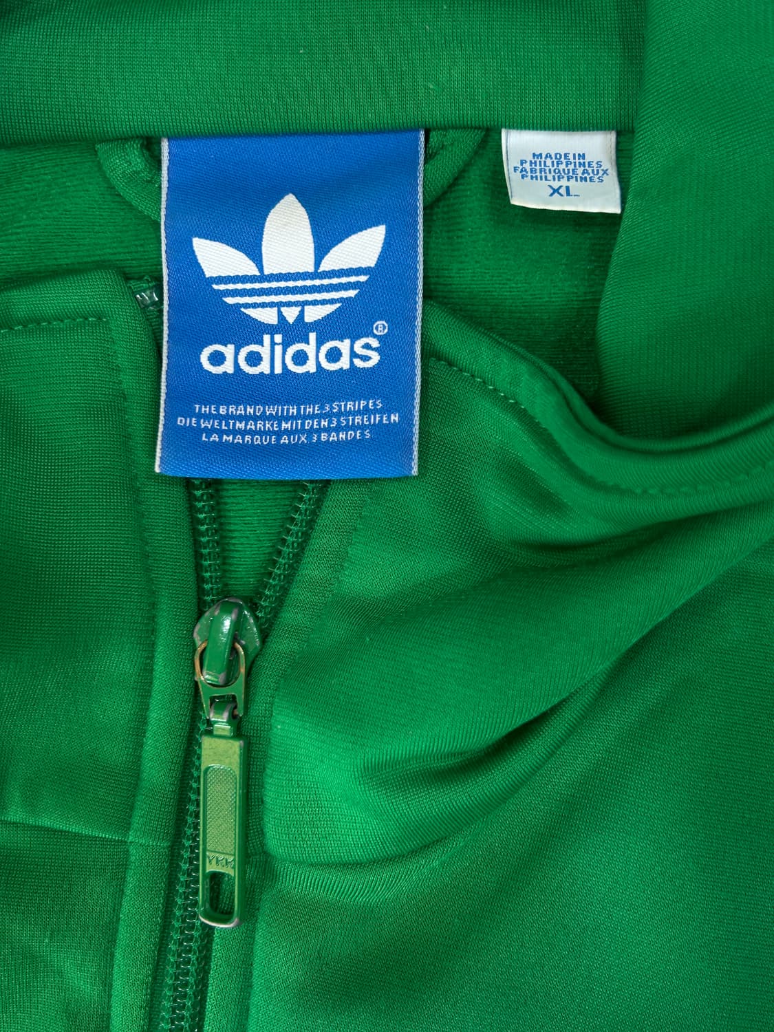 [4XL] 아디다스 파이어버드 그린 트랙탑 져지 4XL 상품이미지4