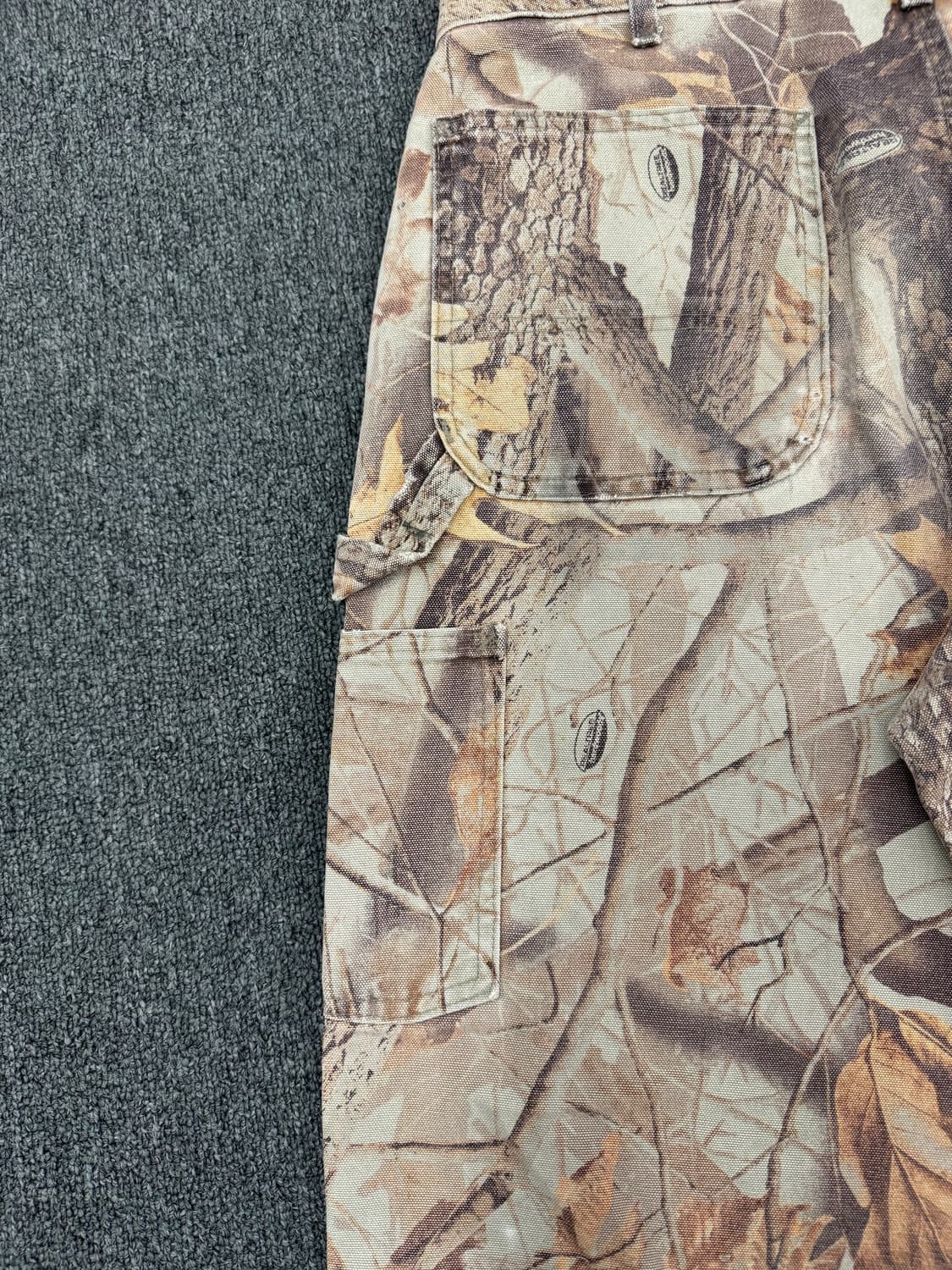 36)00’s 칼하트 빈티지 리얼트리 패턴 덩가리 워크 팬츠 상품이미지9