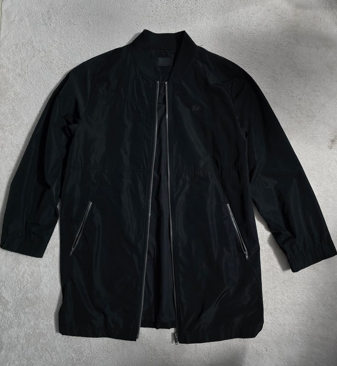 라코스테 lacoste 여성 항공 경량 코트 블랙 36(M)사이즈 상품이미지1