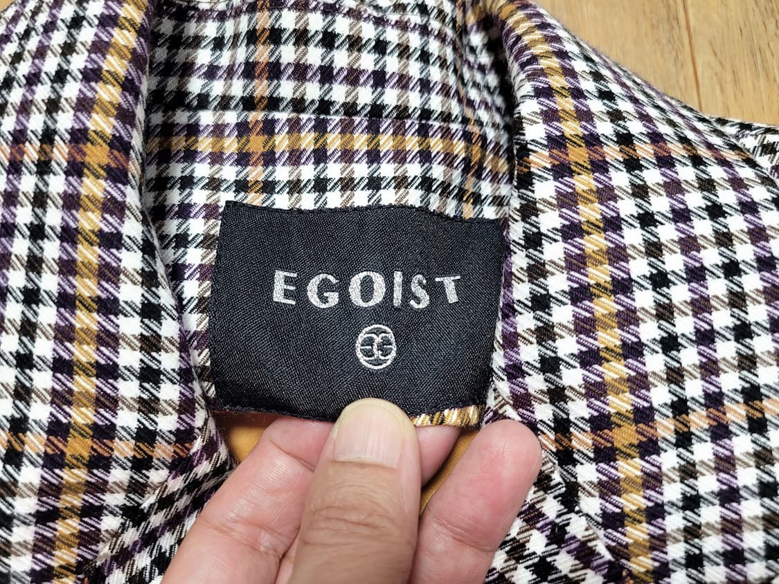에고이스트(EGOIST) 더블 체크자켓 55-66 새상품 상품이미지8