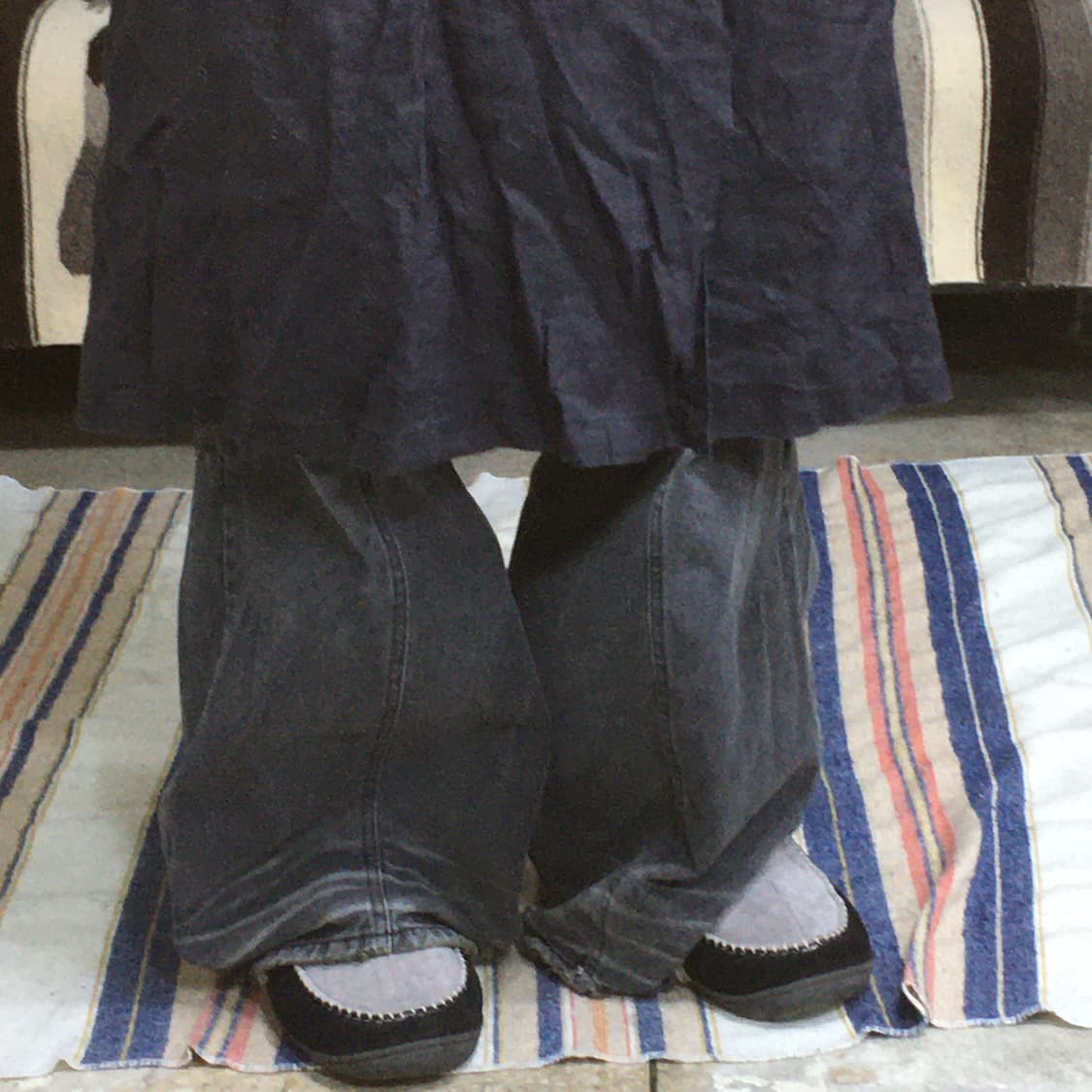 투티/0159 린넨 랩스커트 미디 모리걸 아메카지 상품이미지2