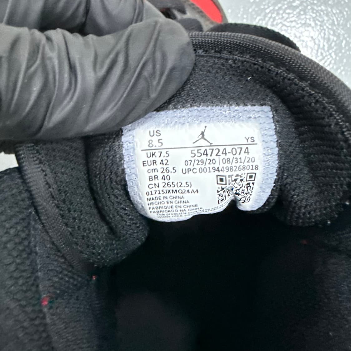 265 나이키 에어조던 미드 브레드 0127T2 상품이미지6