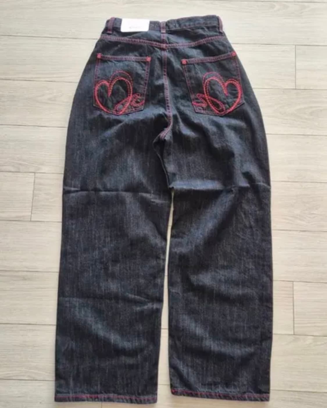 디벨롭 하트 와이드 진 상품이미지4