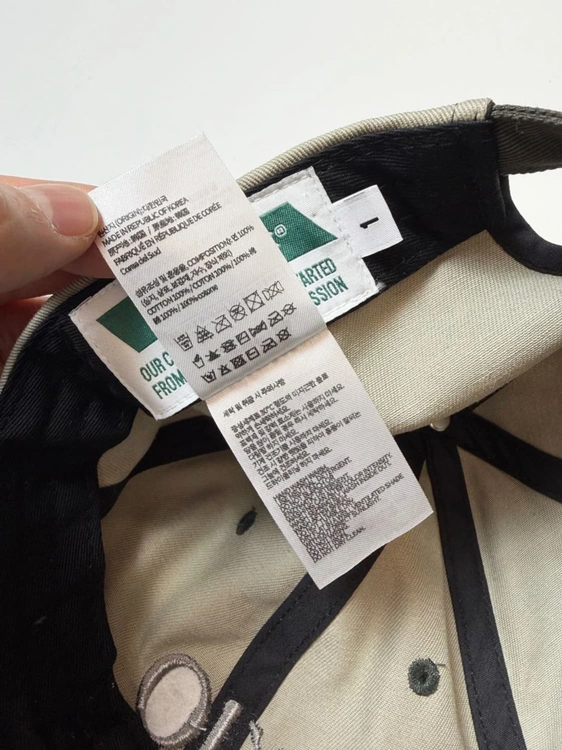 익조 24AW 배색 볼 캡 모자 Q1543 상품이미지8