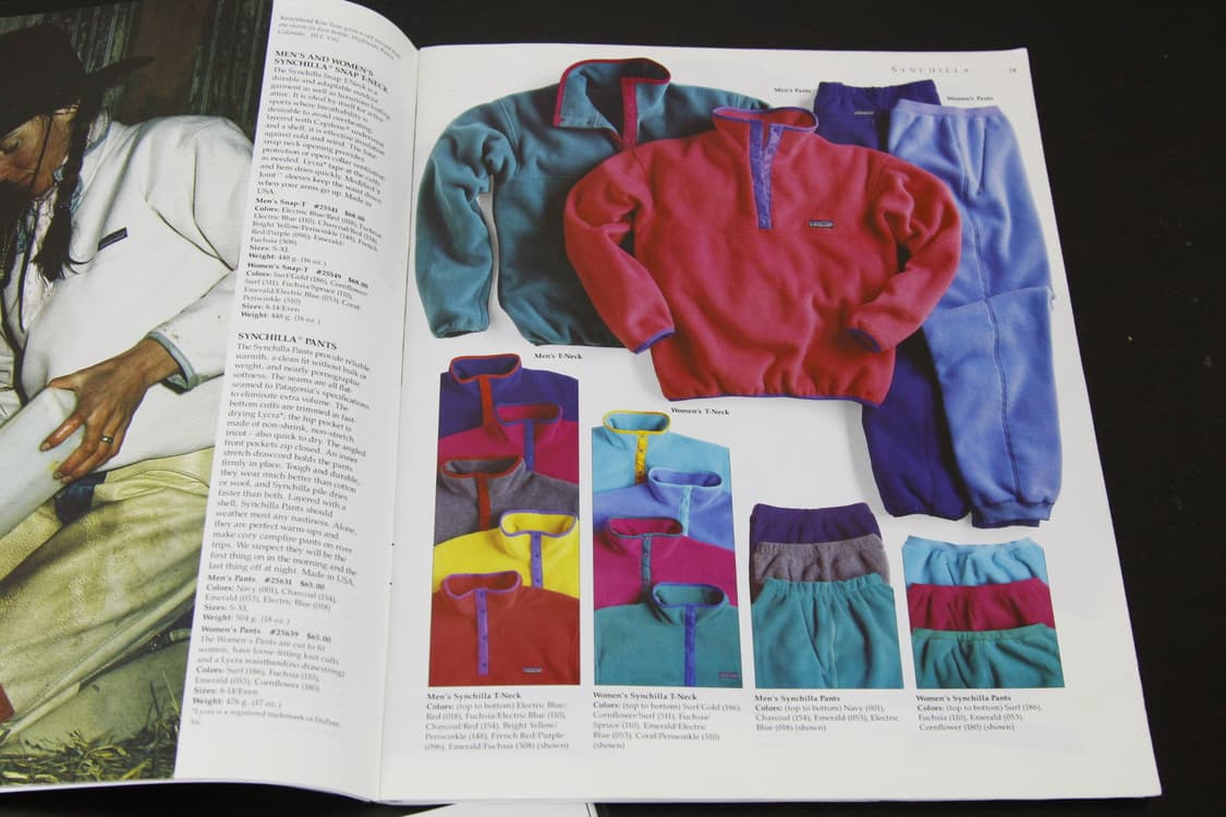 80s 파타고니아 신칠라 레드 퍼플 patagonia 빈티지 상품이미지2