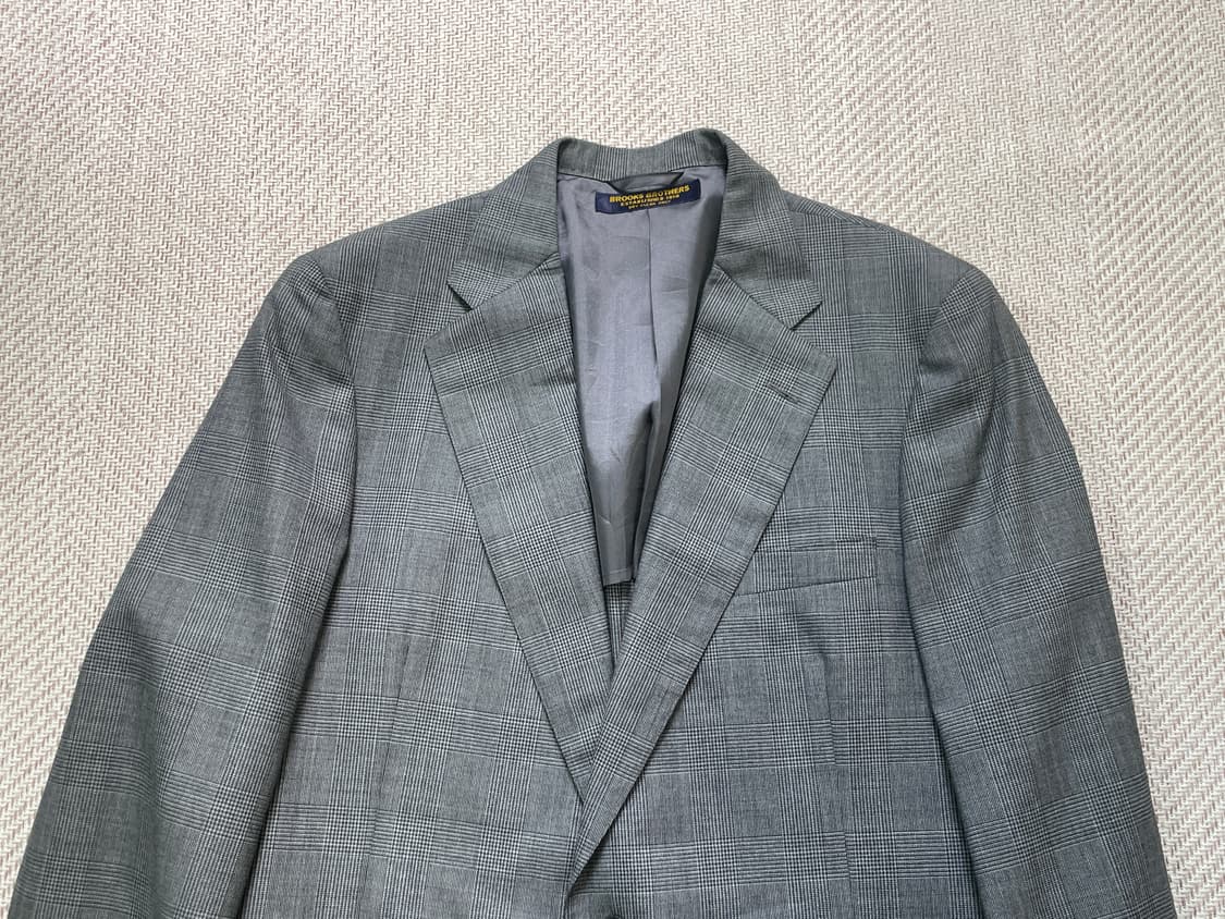 브룩스브라더스 글렌체크 그레이 블레이저  상품이미지4