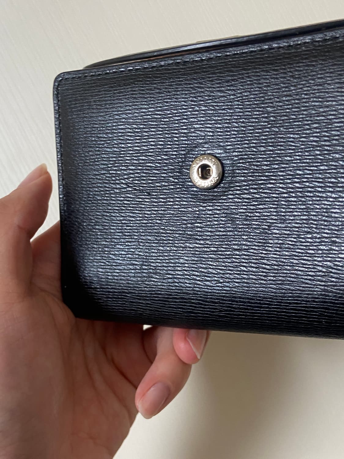 제이에스티나 3단 반지갑 블랙 핑크 상품이미지10